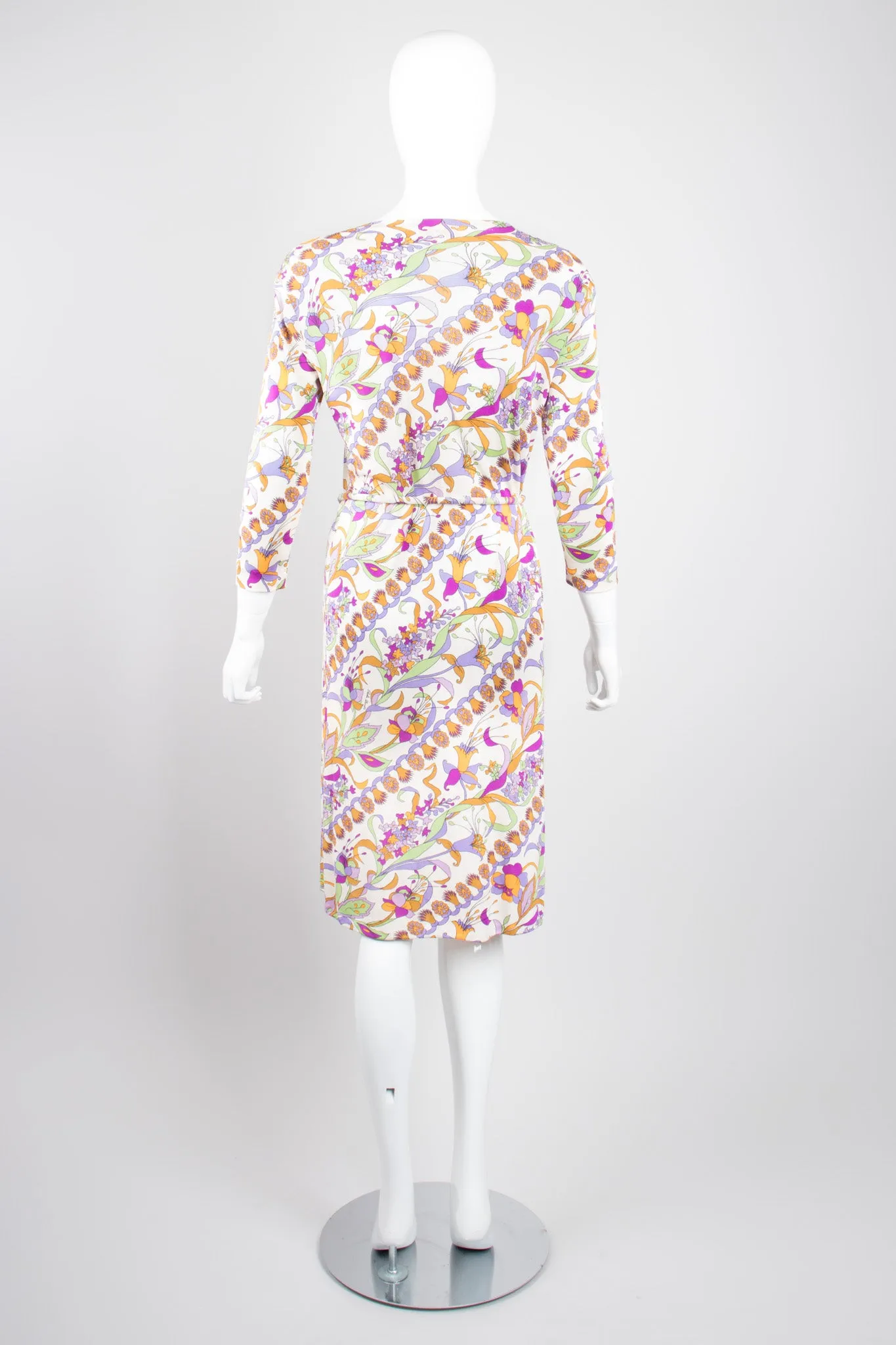 Floral Silk Jersey Dress II