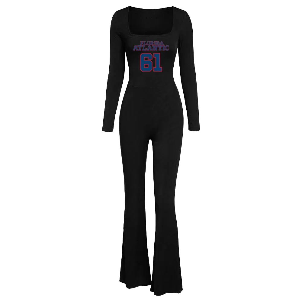 Florida Atlantic Owls End Zone Jumpsuit