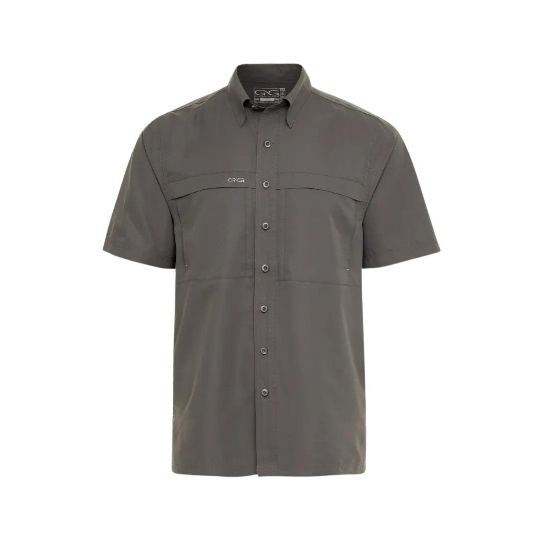 Gameguard Men's Gun metal Classic Microfiber Shirt