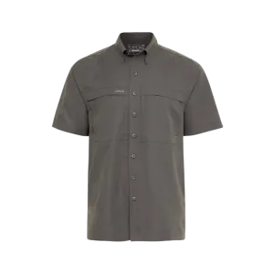 Gameguard Men's Gun metal Classic Microfiber Shirt
