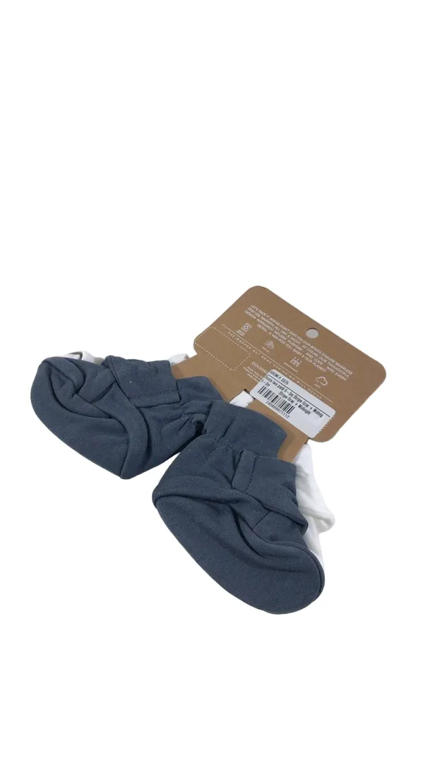 Goumikids Stay On Baby Boots, 0-3 Months, Stripe Grey   Midnight