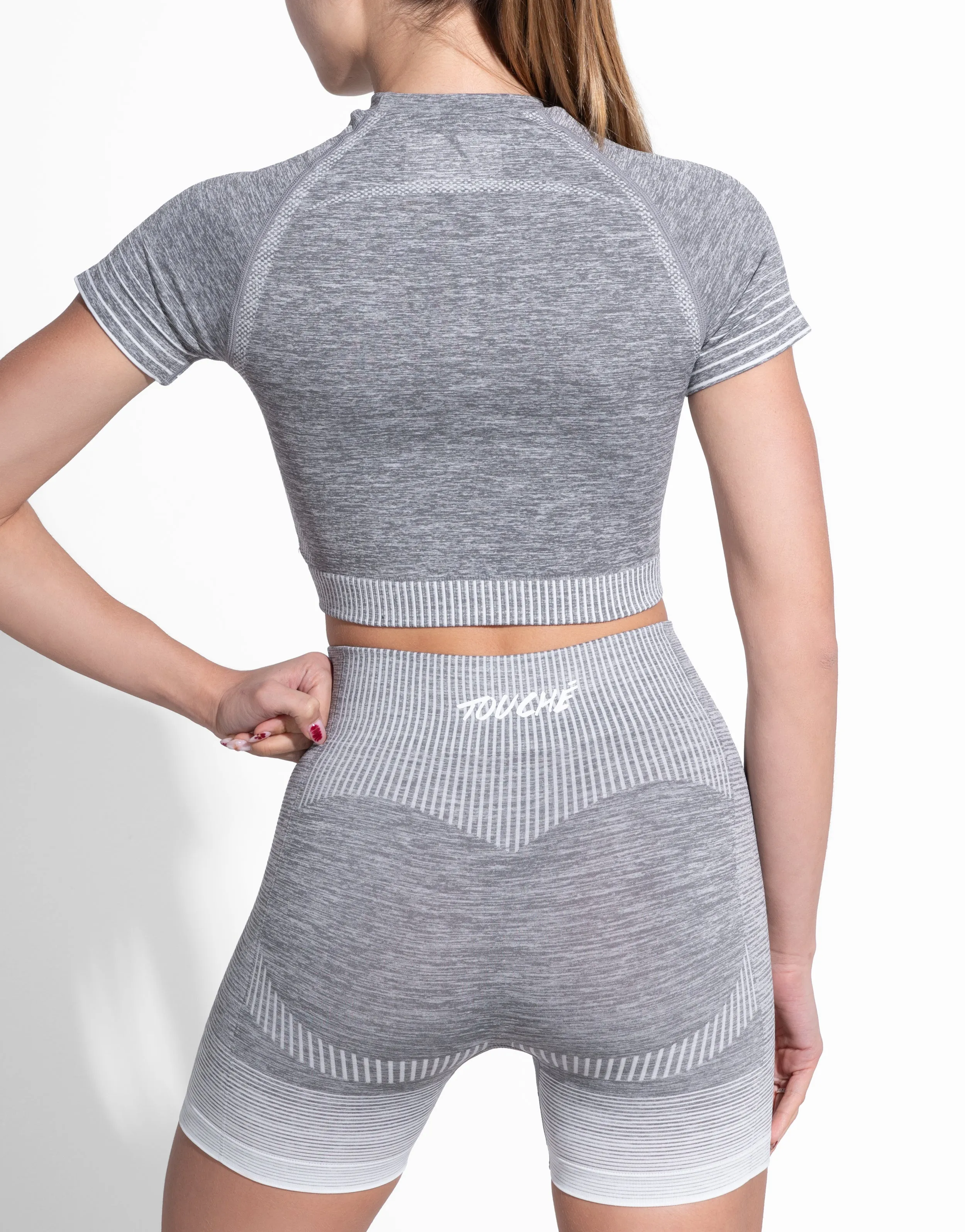 GRADE GREY TOP SEAMLESS