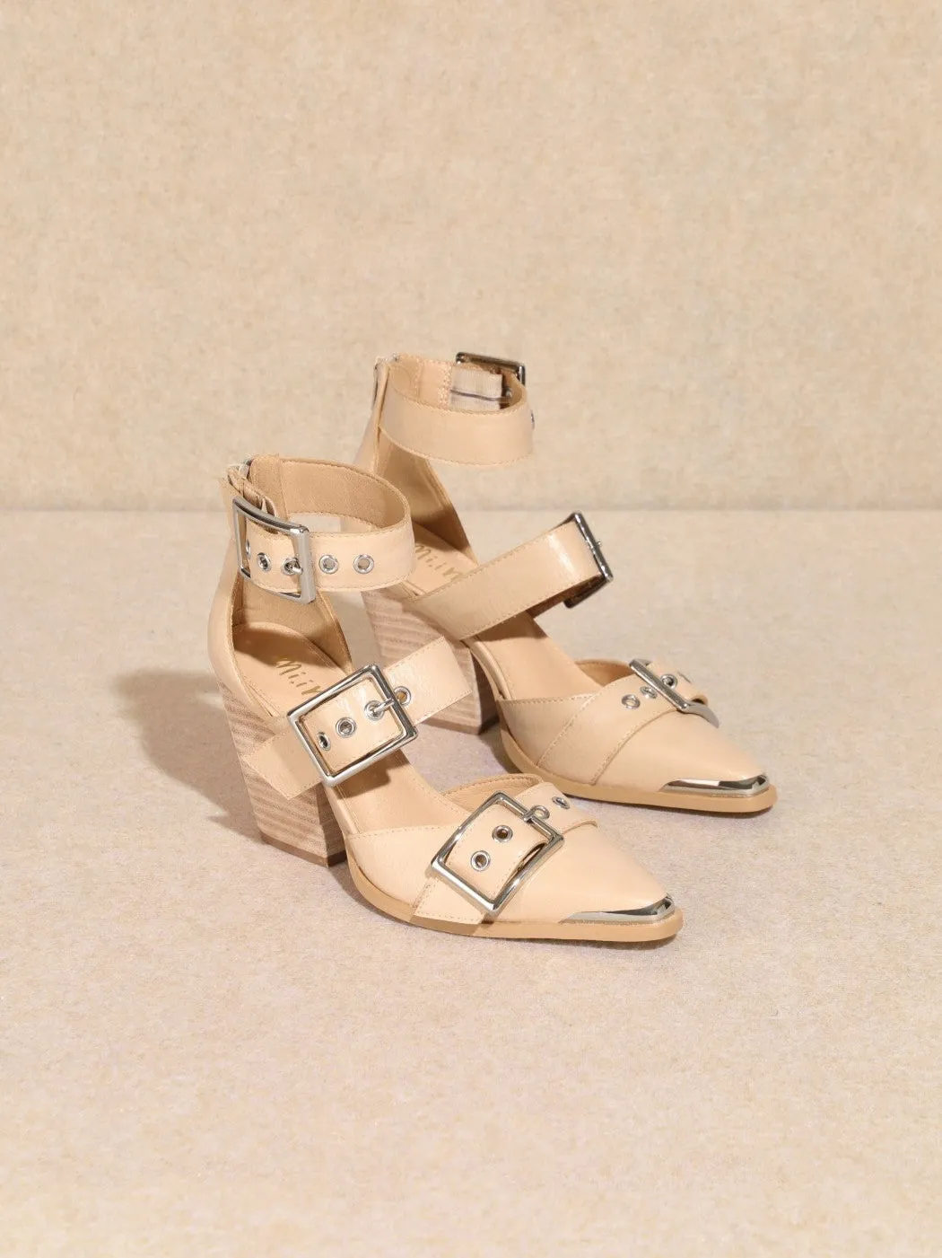 Hendrix Triple Strap Bootie