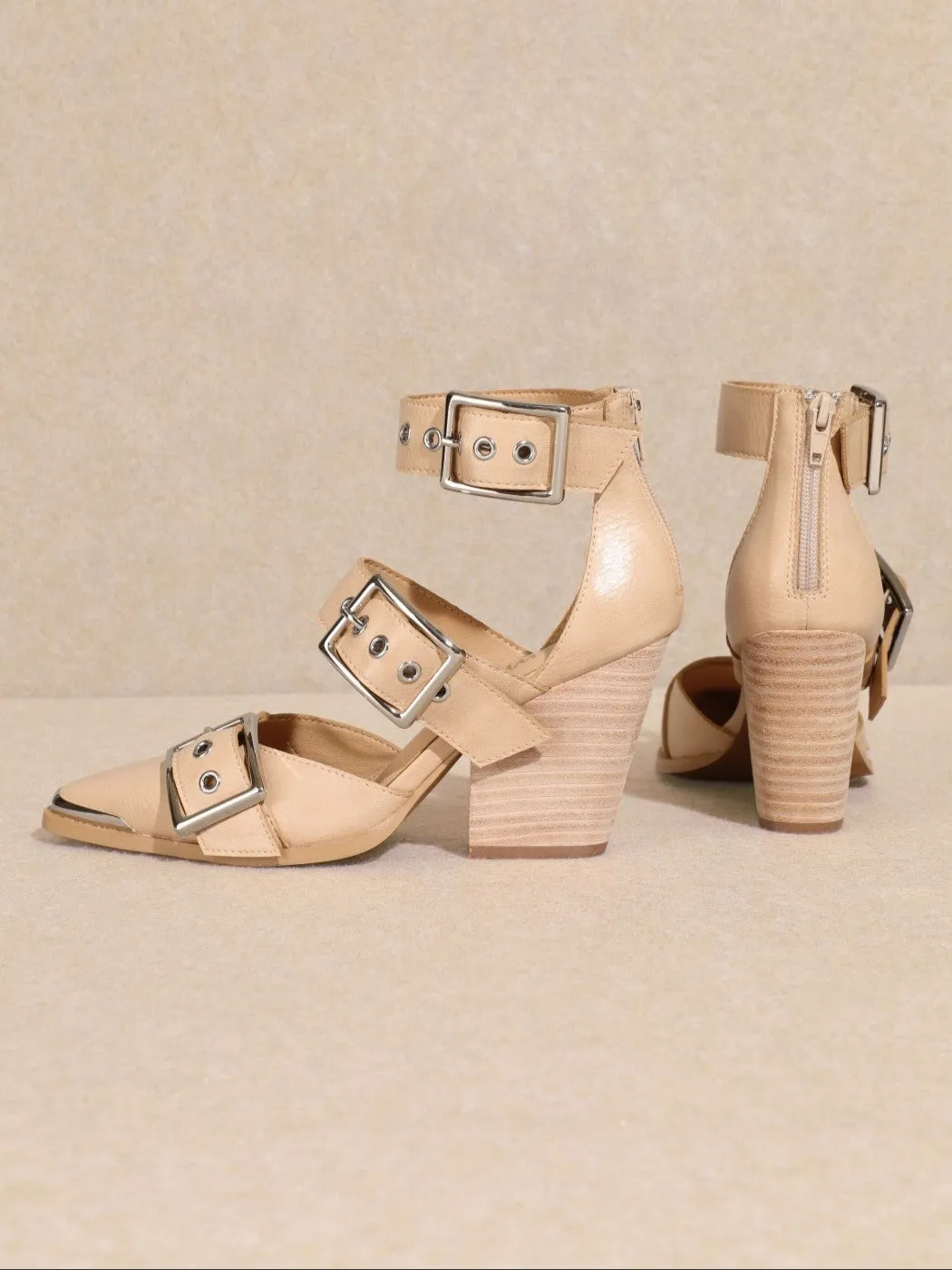 Hendrix Triple Strap Bootie