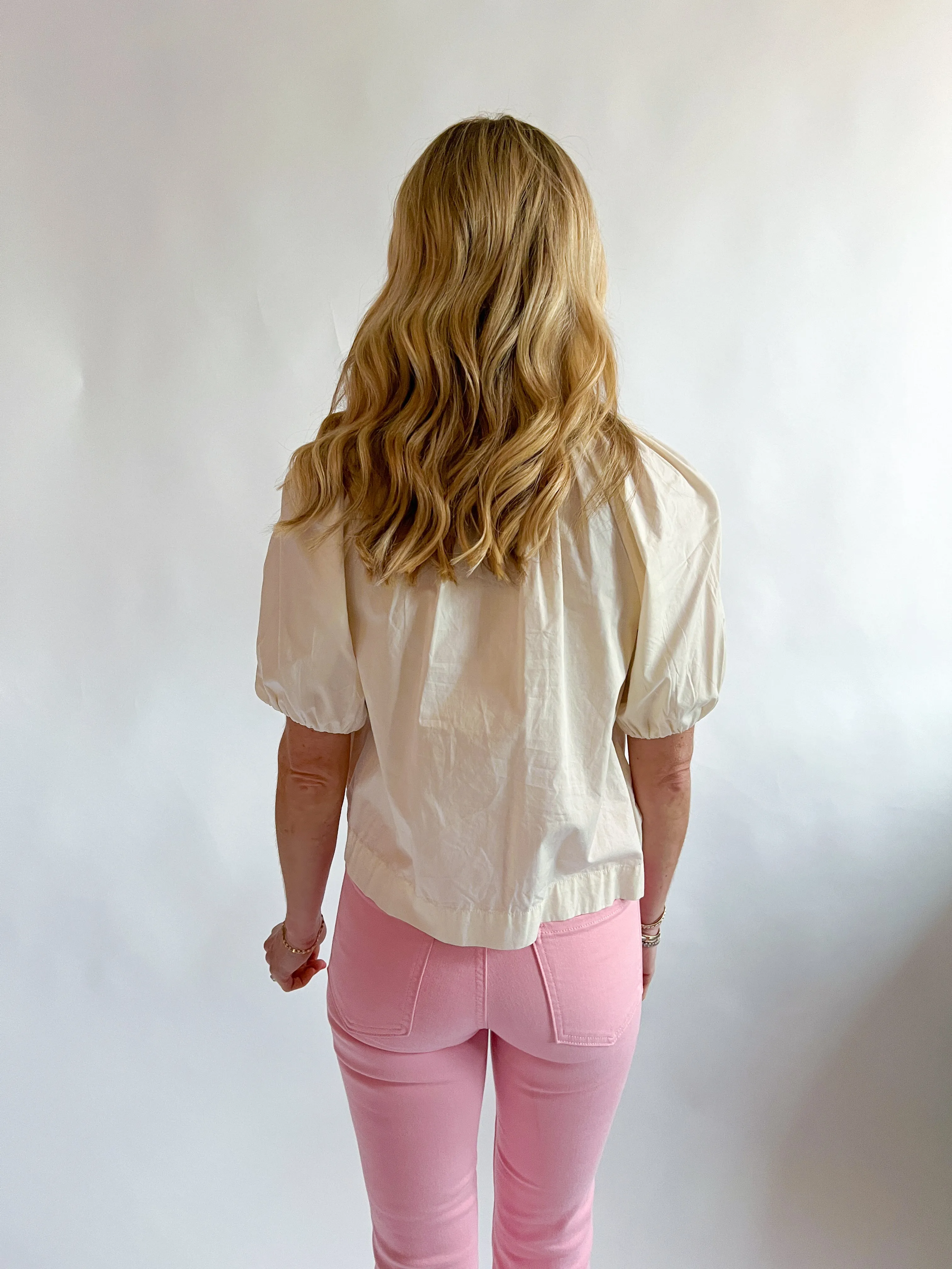 Henley Bone Blouse