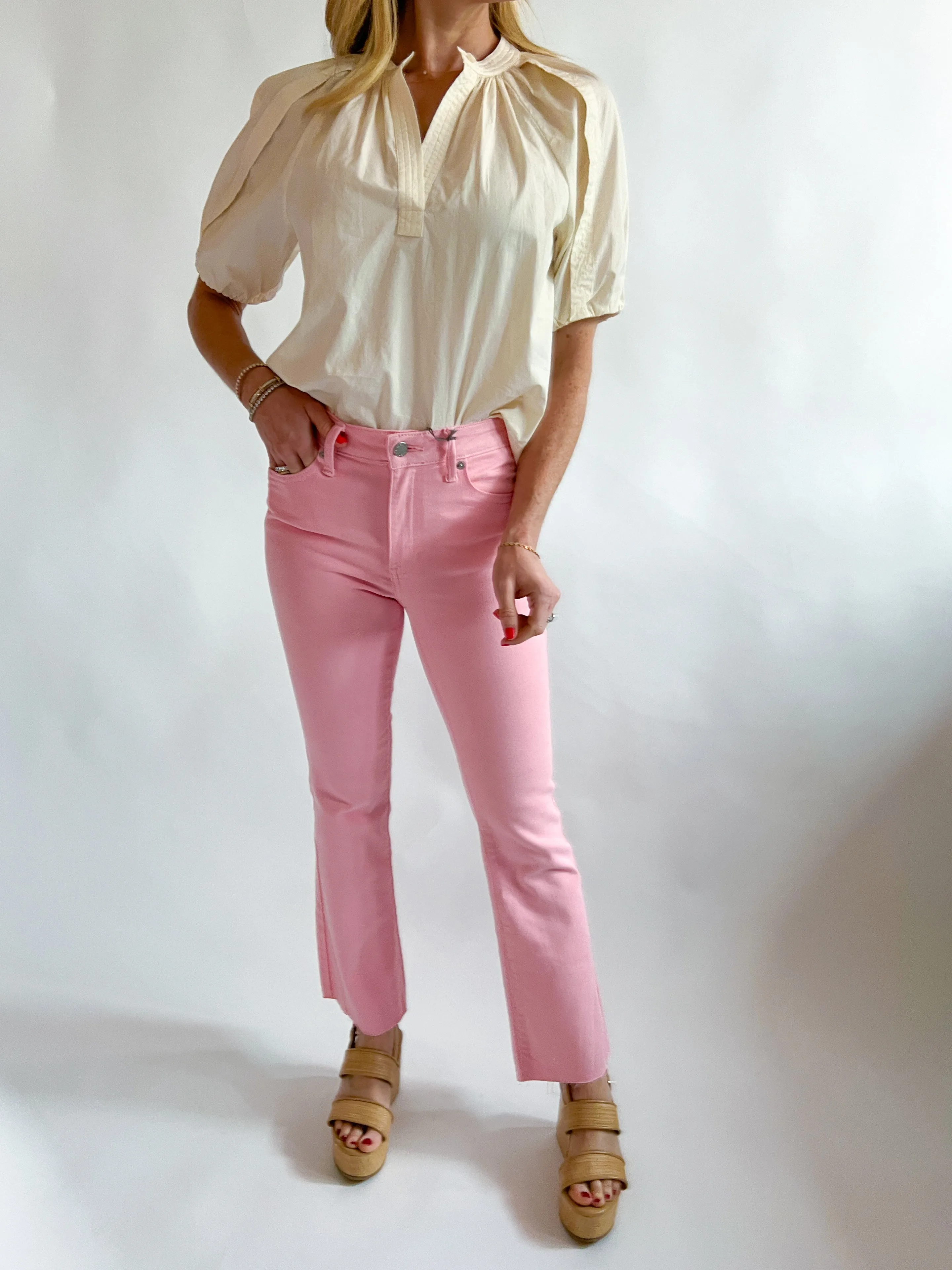 Henley Bone Blouse