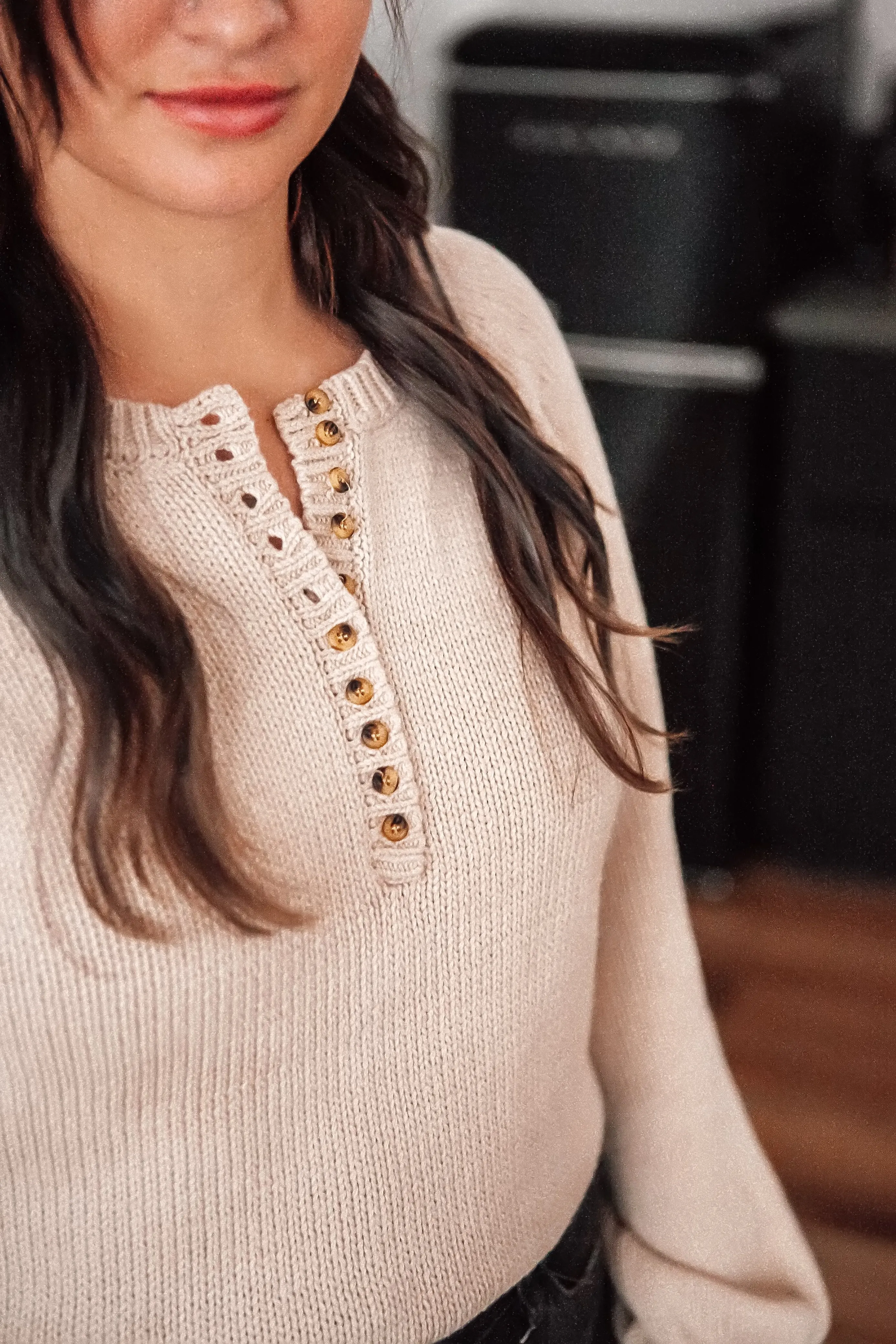 Henley Sweater *FINAL SALE*