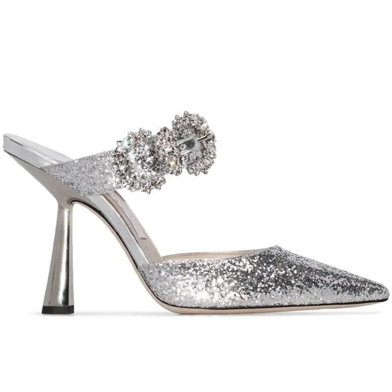 High-Heeled Slippers