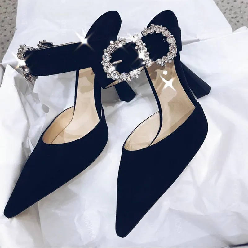 High-Heeled Slippers