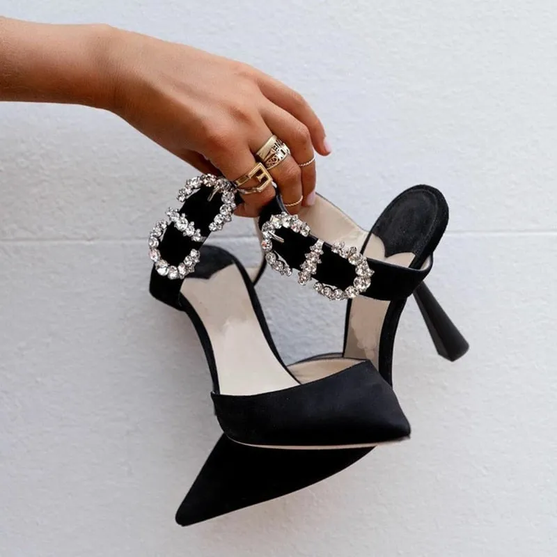 High-Heeled Slippers