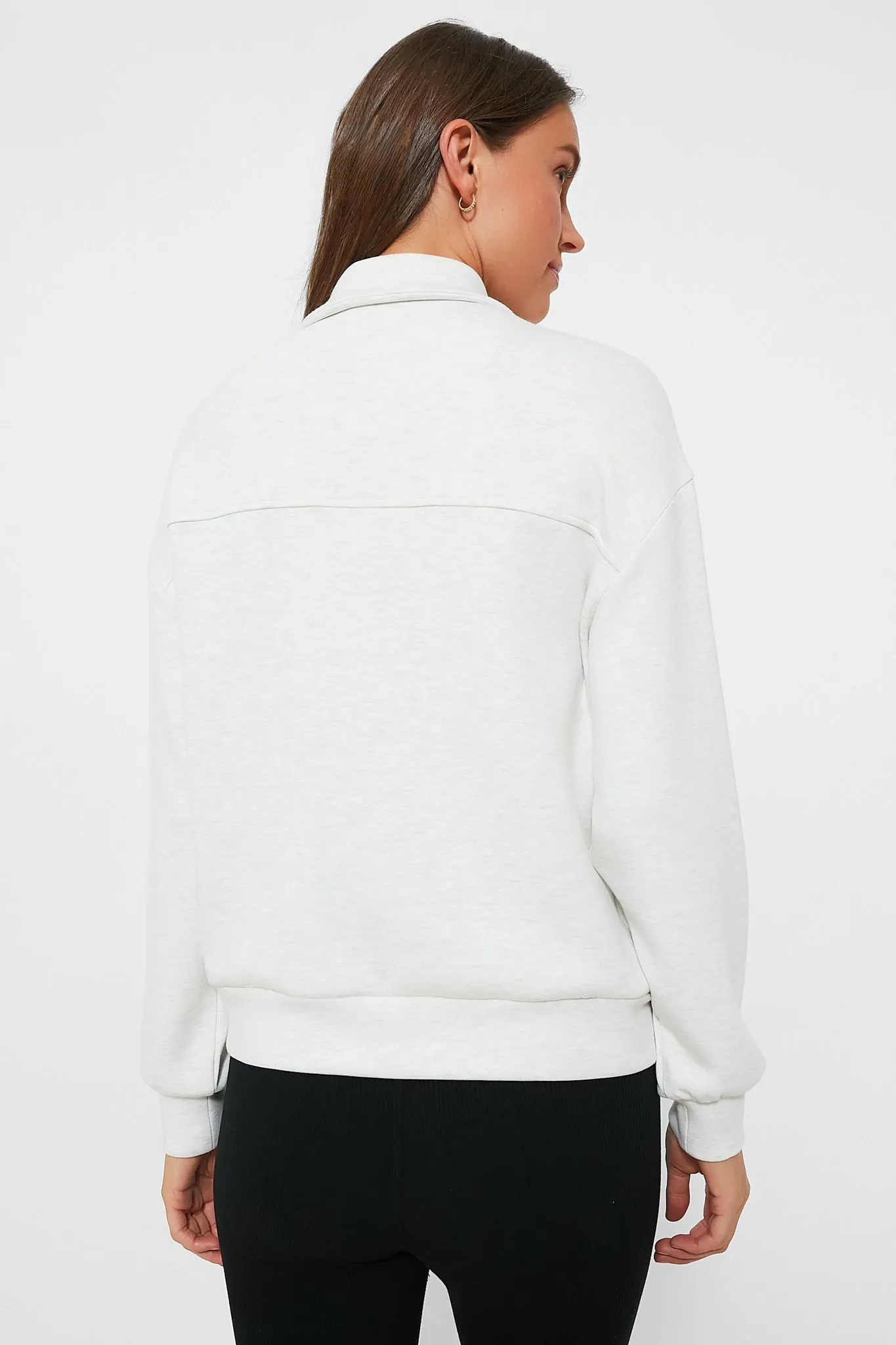 Ivory Marl Elizabeth Jacket