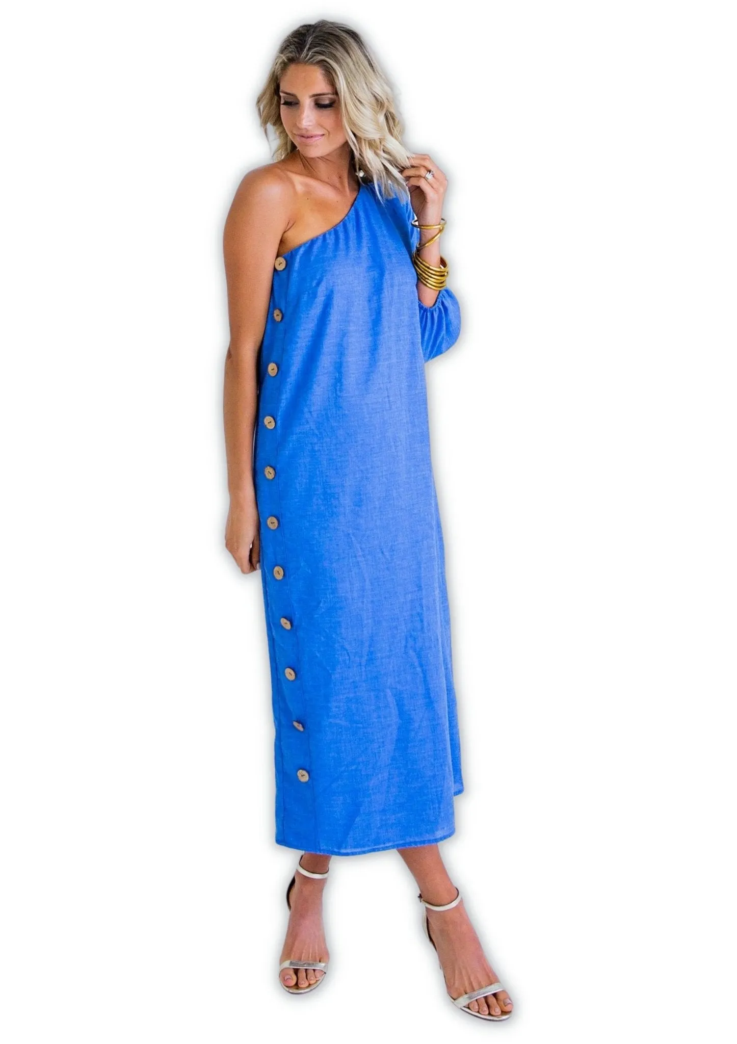 Karlie Mara One Shoulder Dress