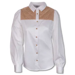Kevin's Huntress Puff Long Sleeve Blouse