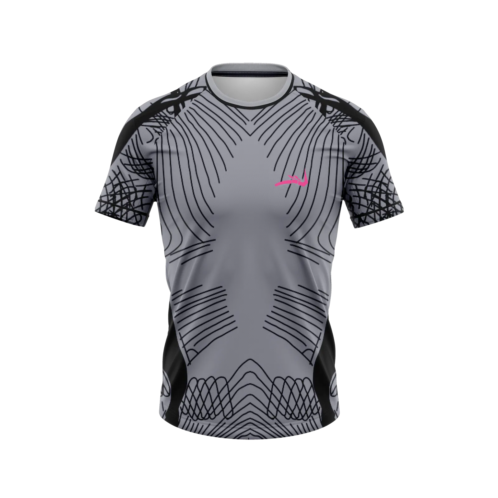 KRONIS RASH GUARD and SHORTS (GREY)