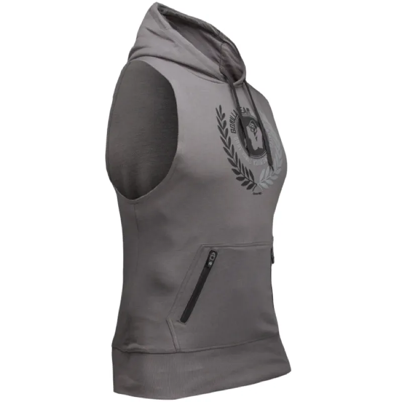 Manti Sleeveless Hoodie - Gray