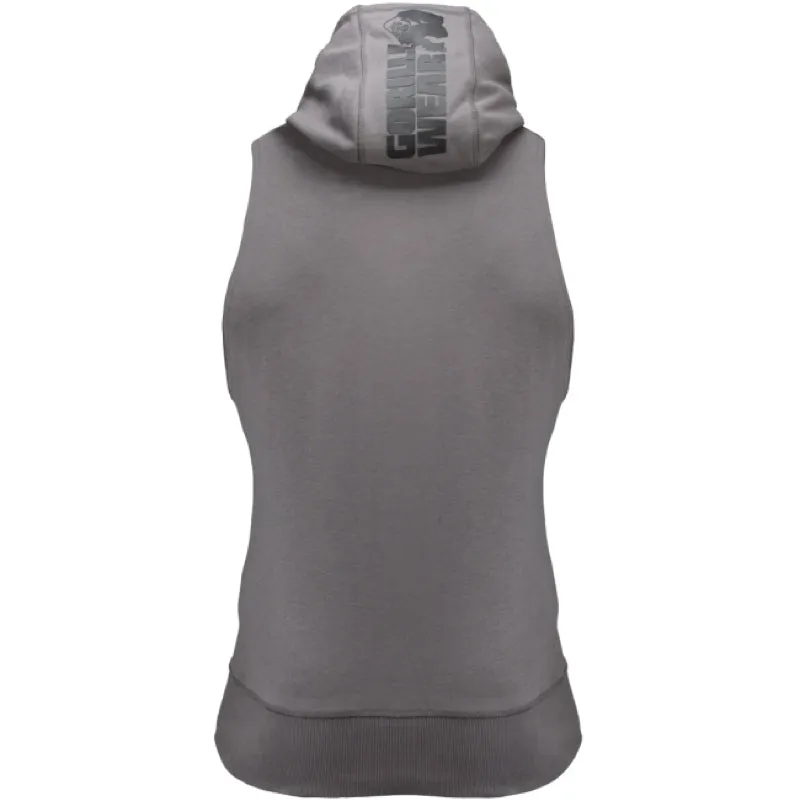 Manti Sleeveless Hoodie - Gray