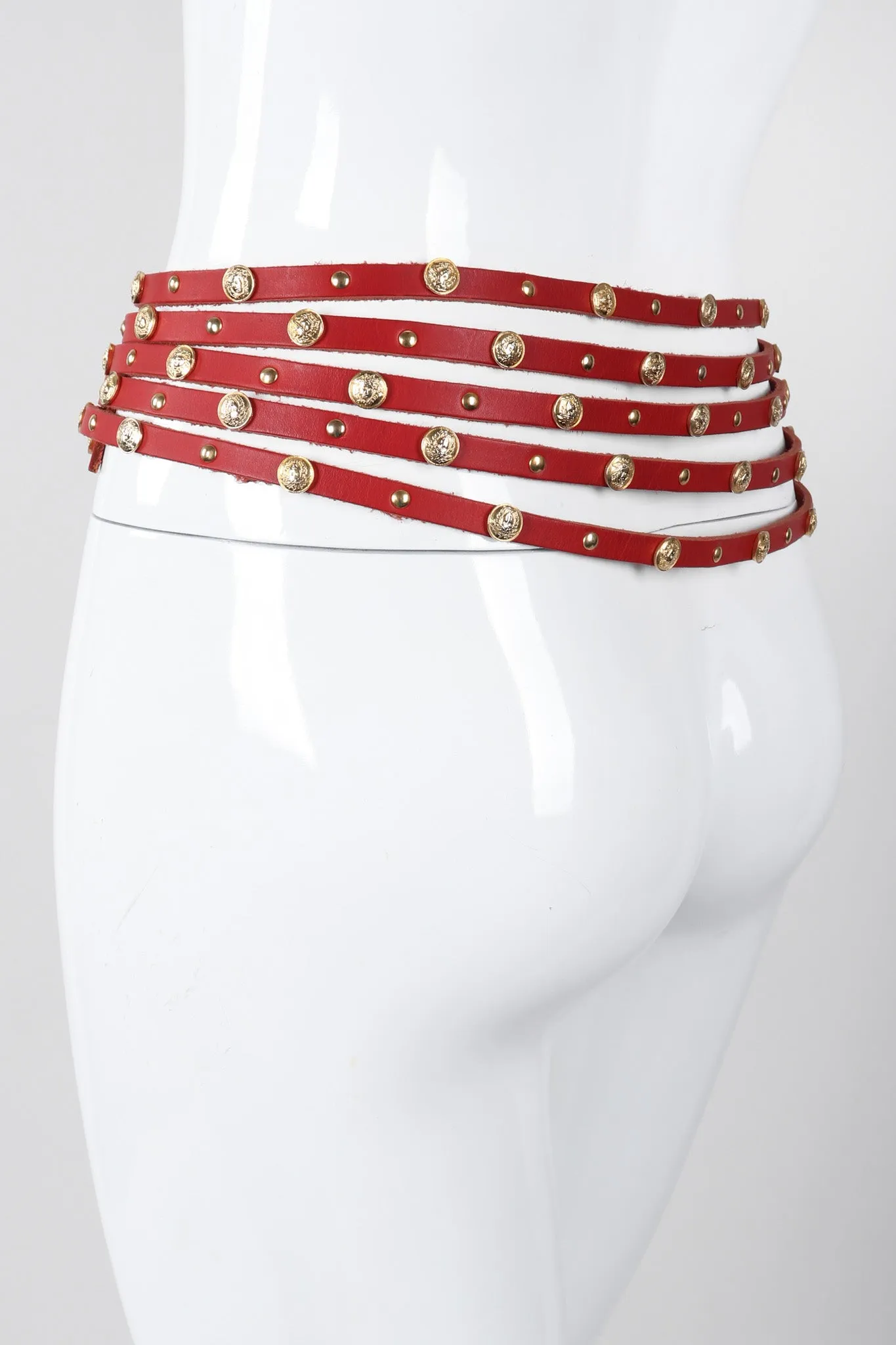 Medusa Stud Contour Belt