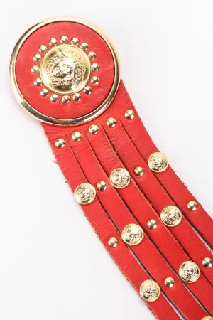 Medusa Stud Contour Belt