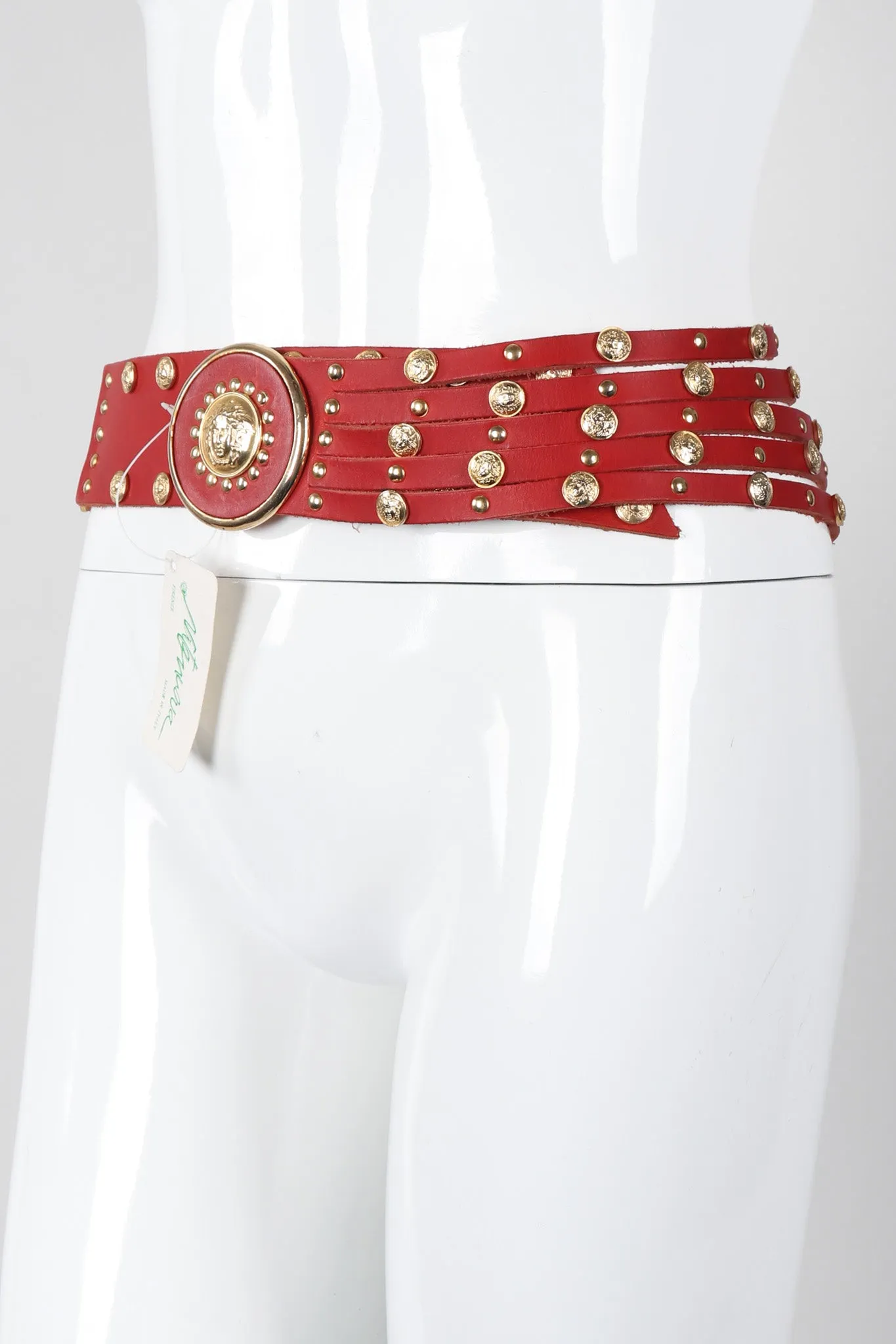 Medusa Stud Contour Belt