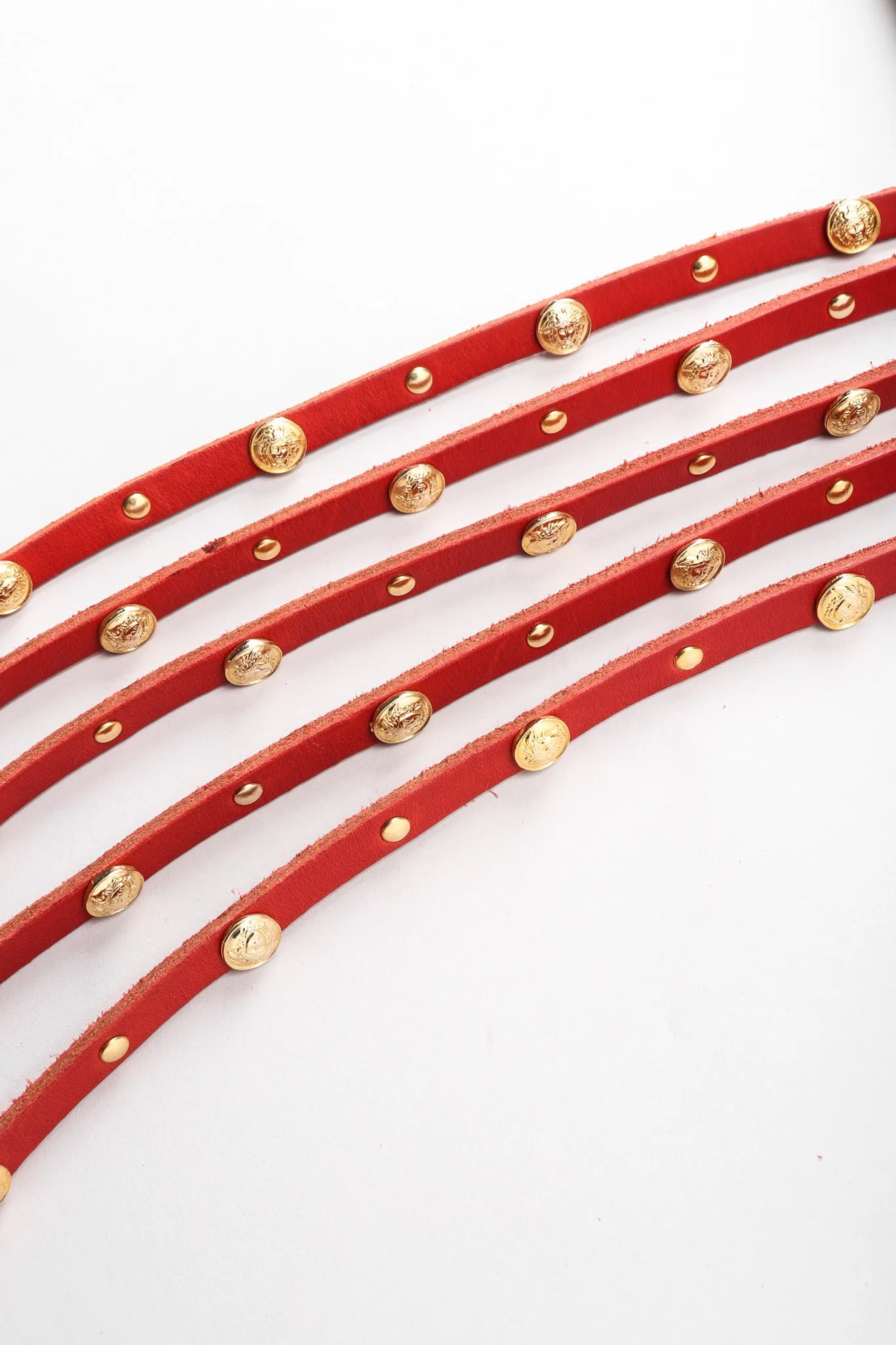 Medusa Stud Contour Belt