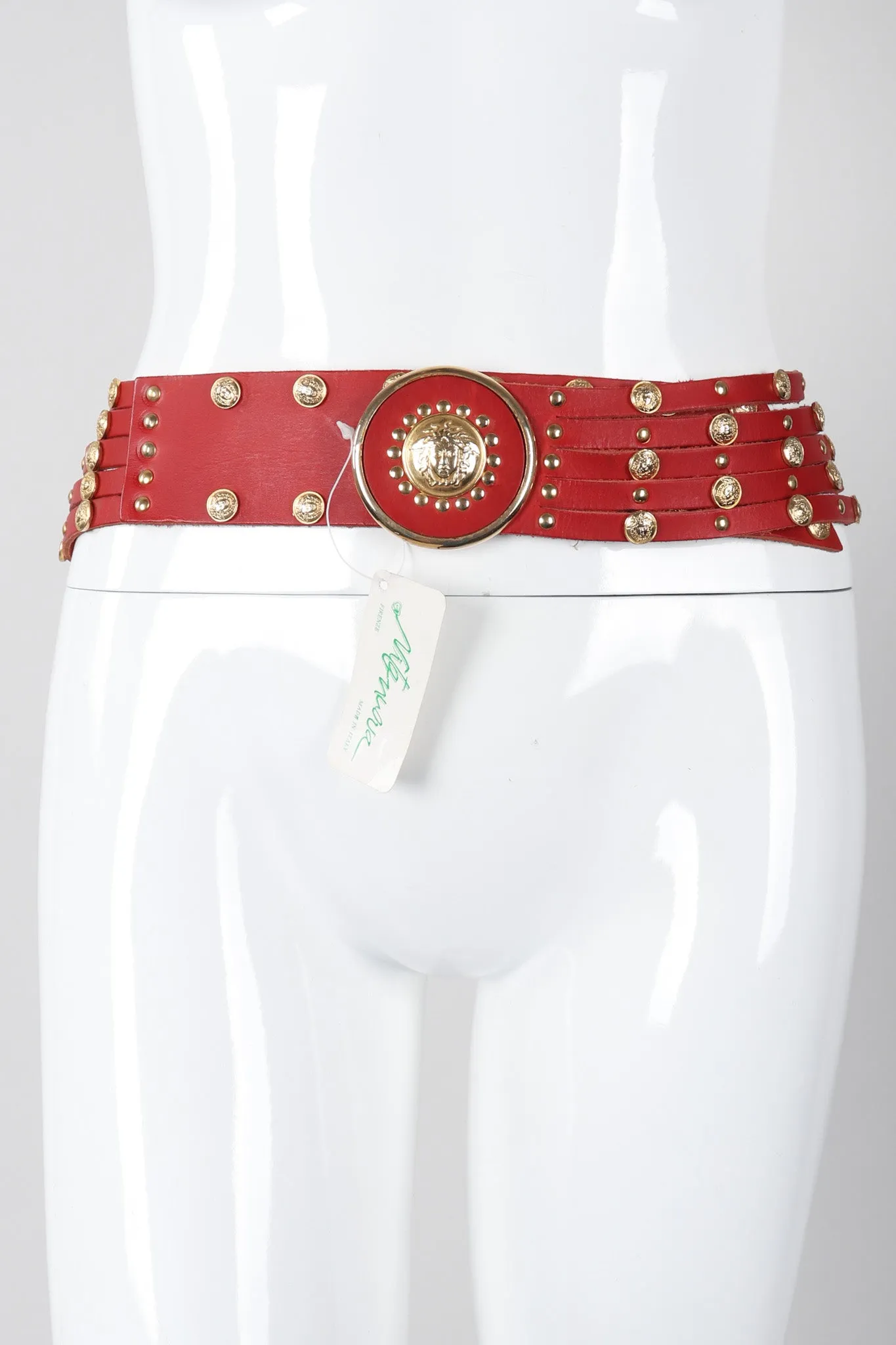 Medusa Stud Contour Belt