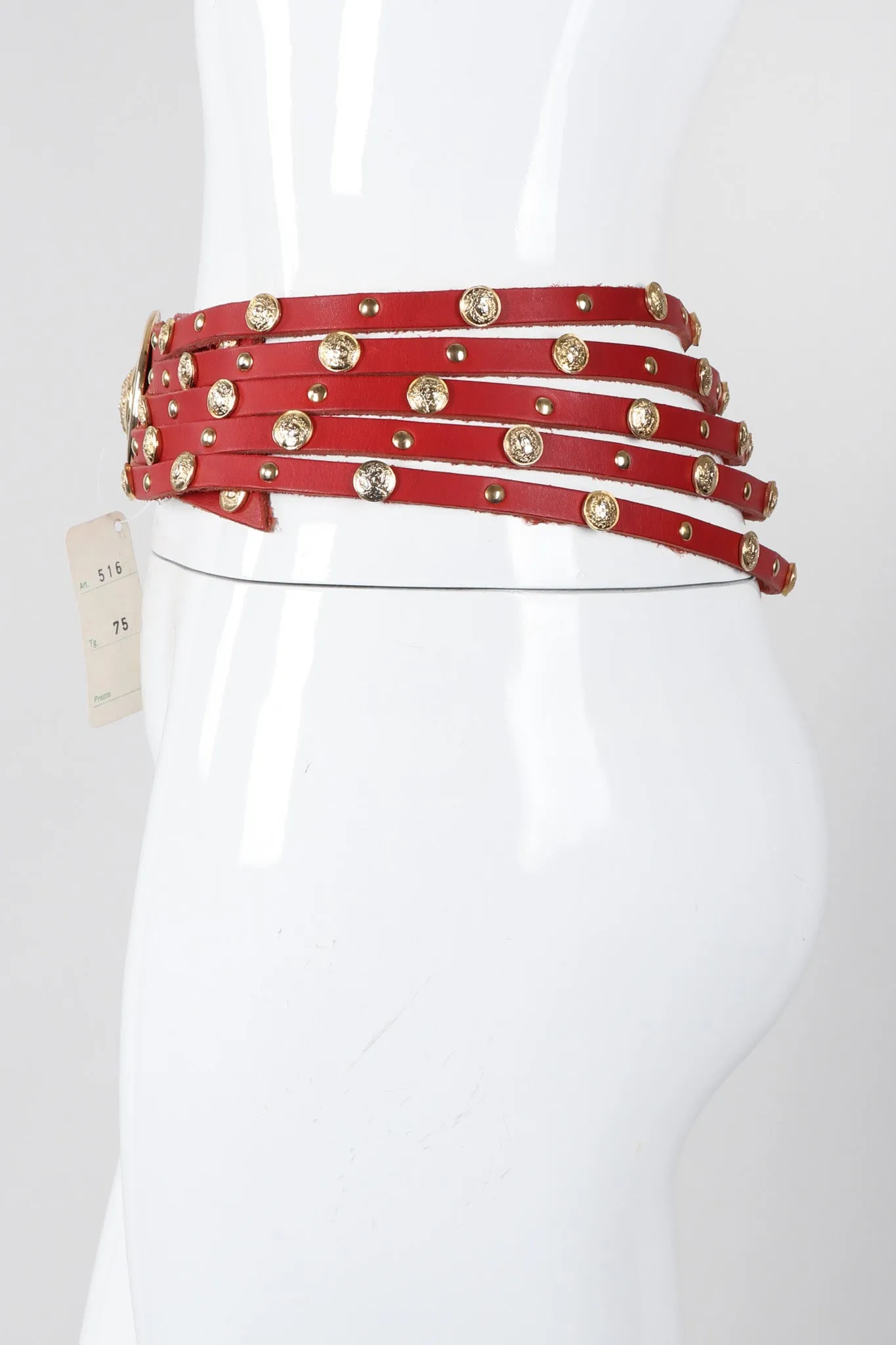 Medusa Stud Contour Belt