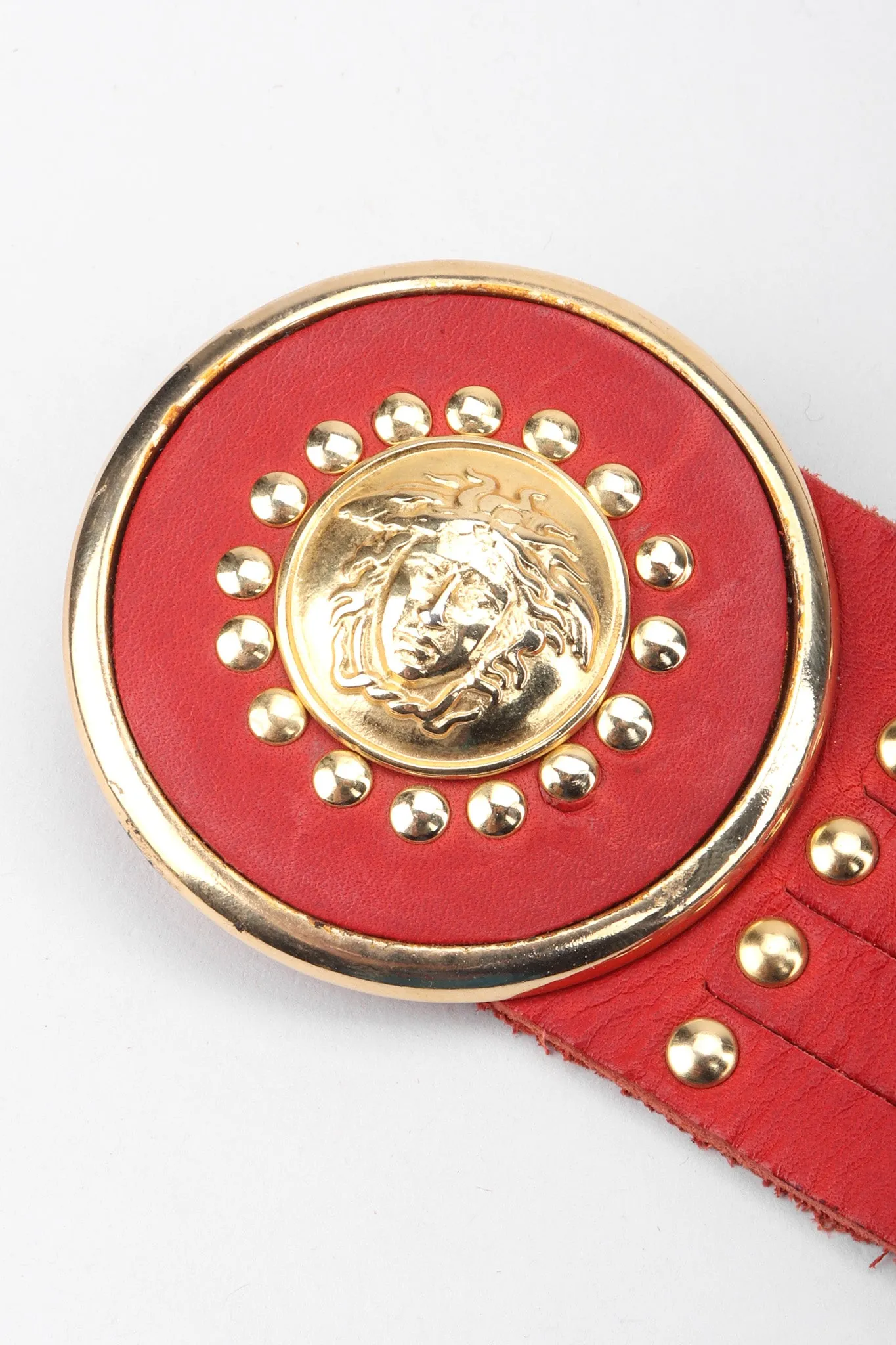 Medusa Stud Contour Belt