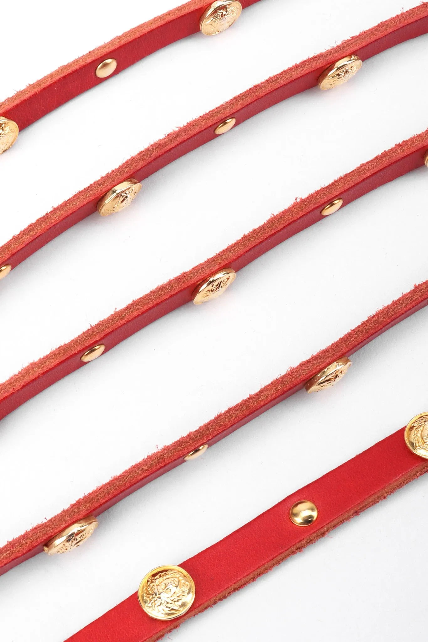 Medusa Stud Contour Belt
