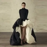 New Design Black White Joint Skirts