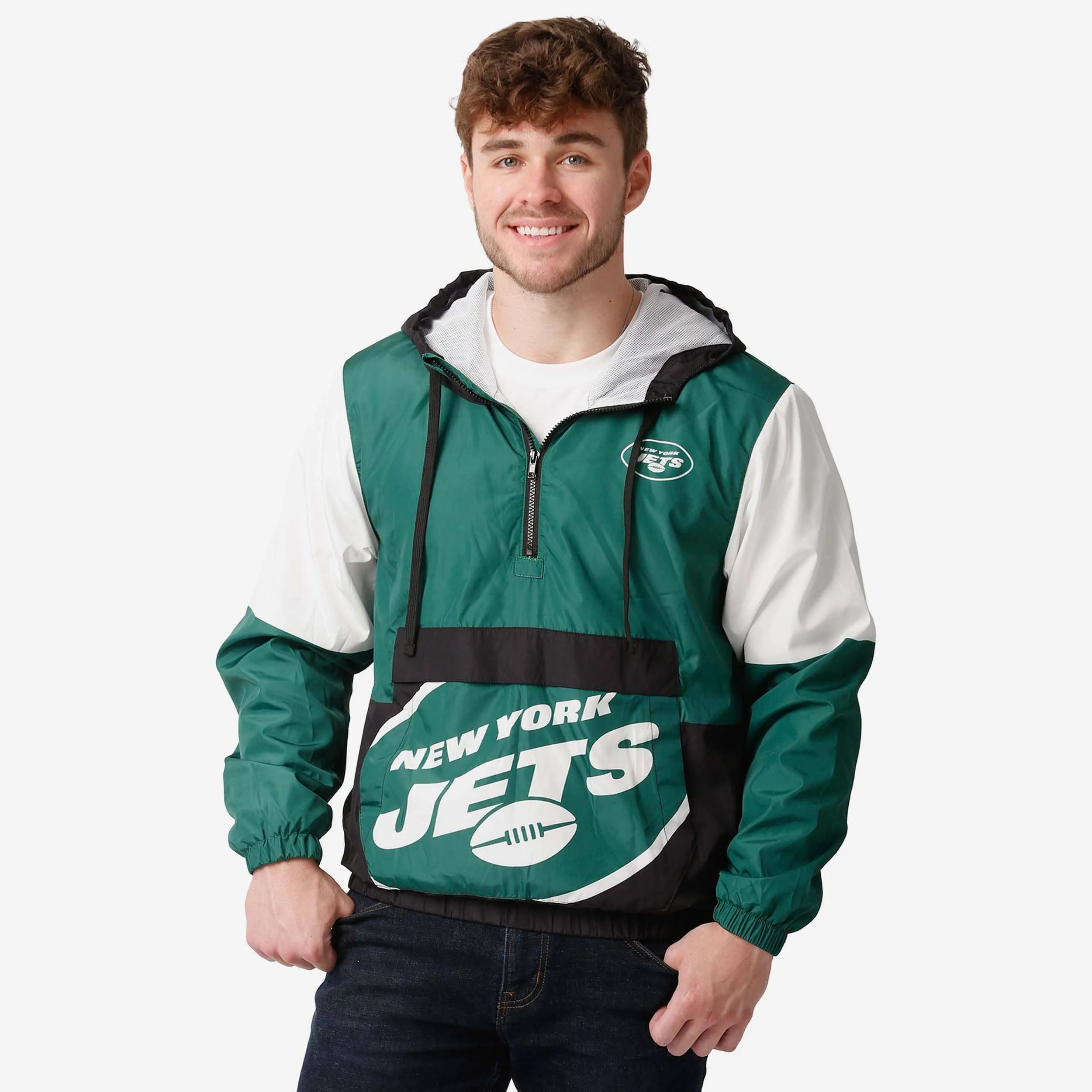 New York Jets Warm-Up Windbreaker