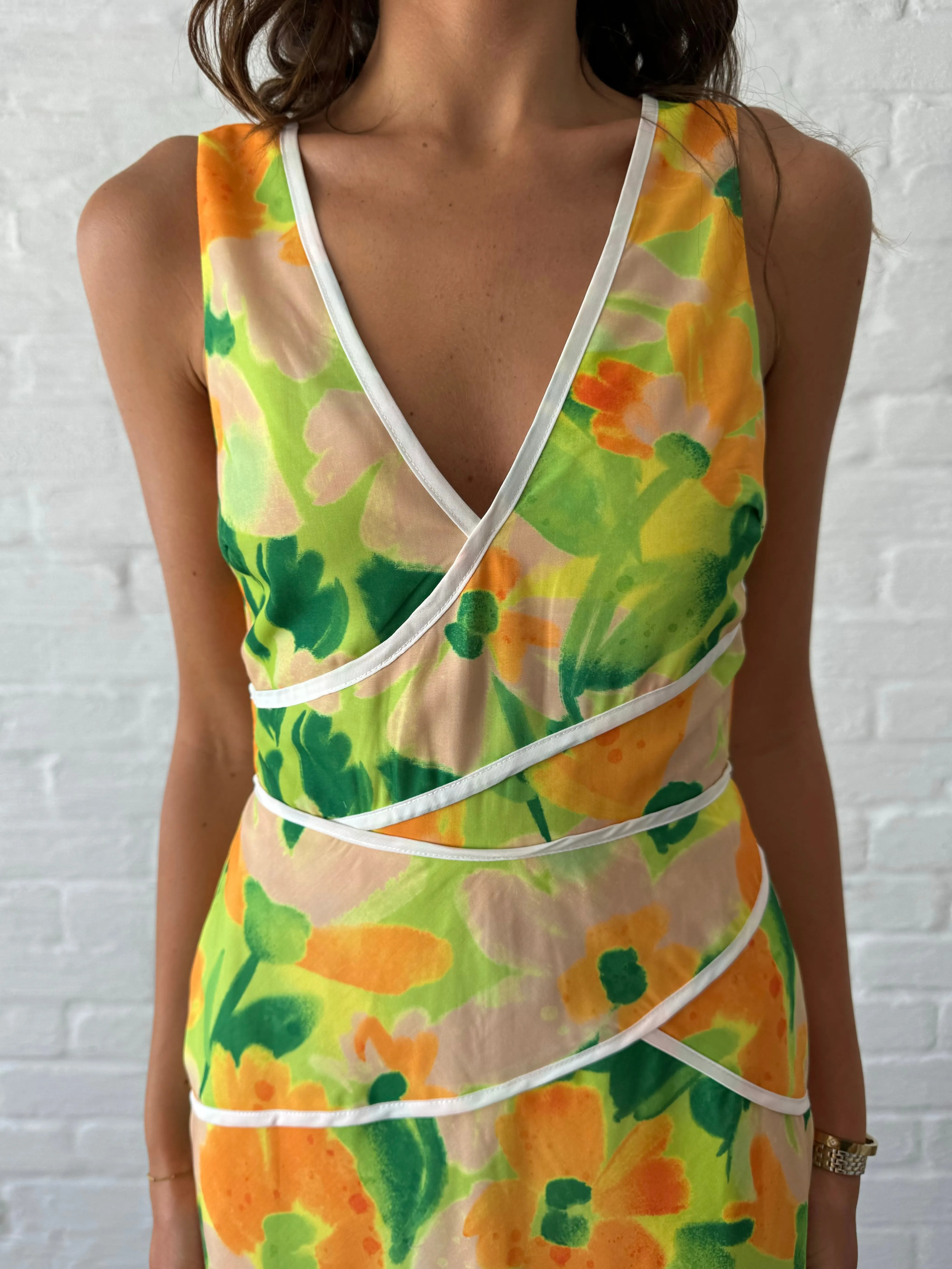 Niobe Dress / green