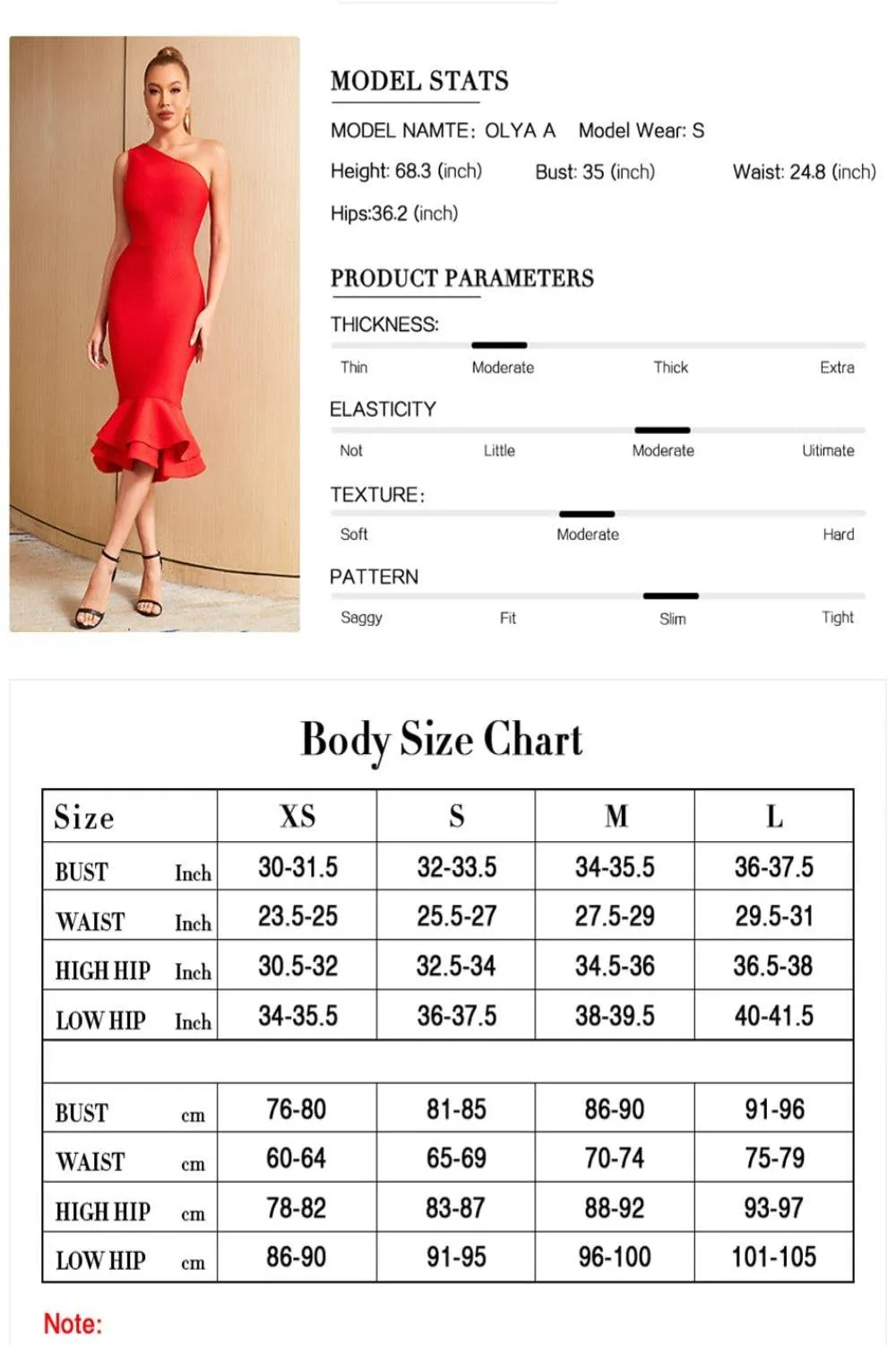 Off Shoulder Ruffle Bodycon Midi Dress - Red