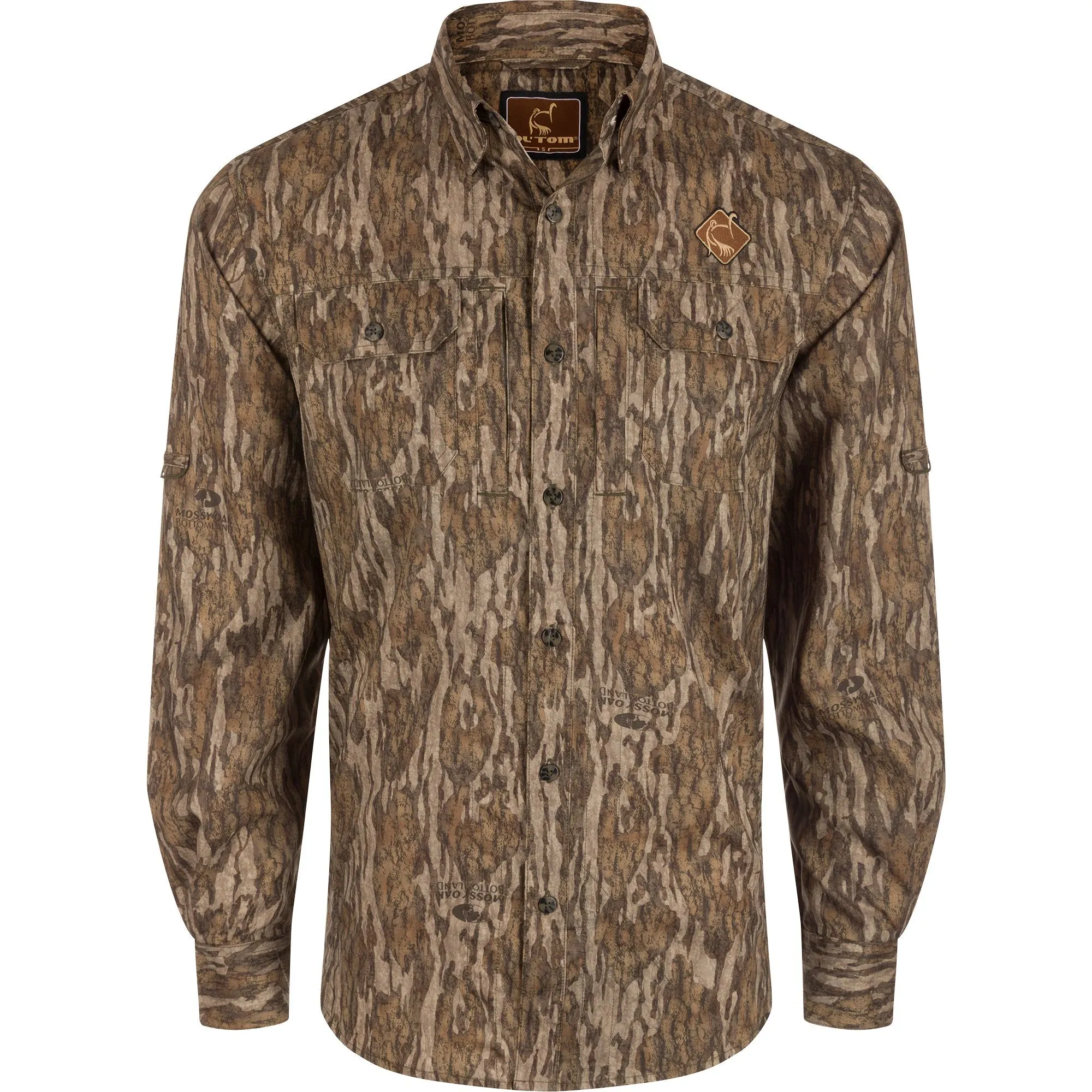 Ol' Tom L/S Camo Wingshooter Trey Shirt