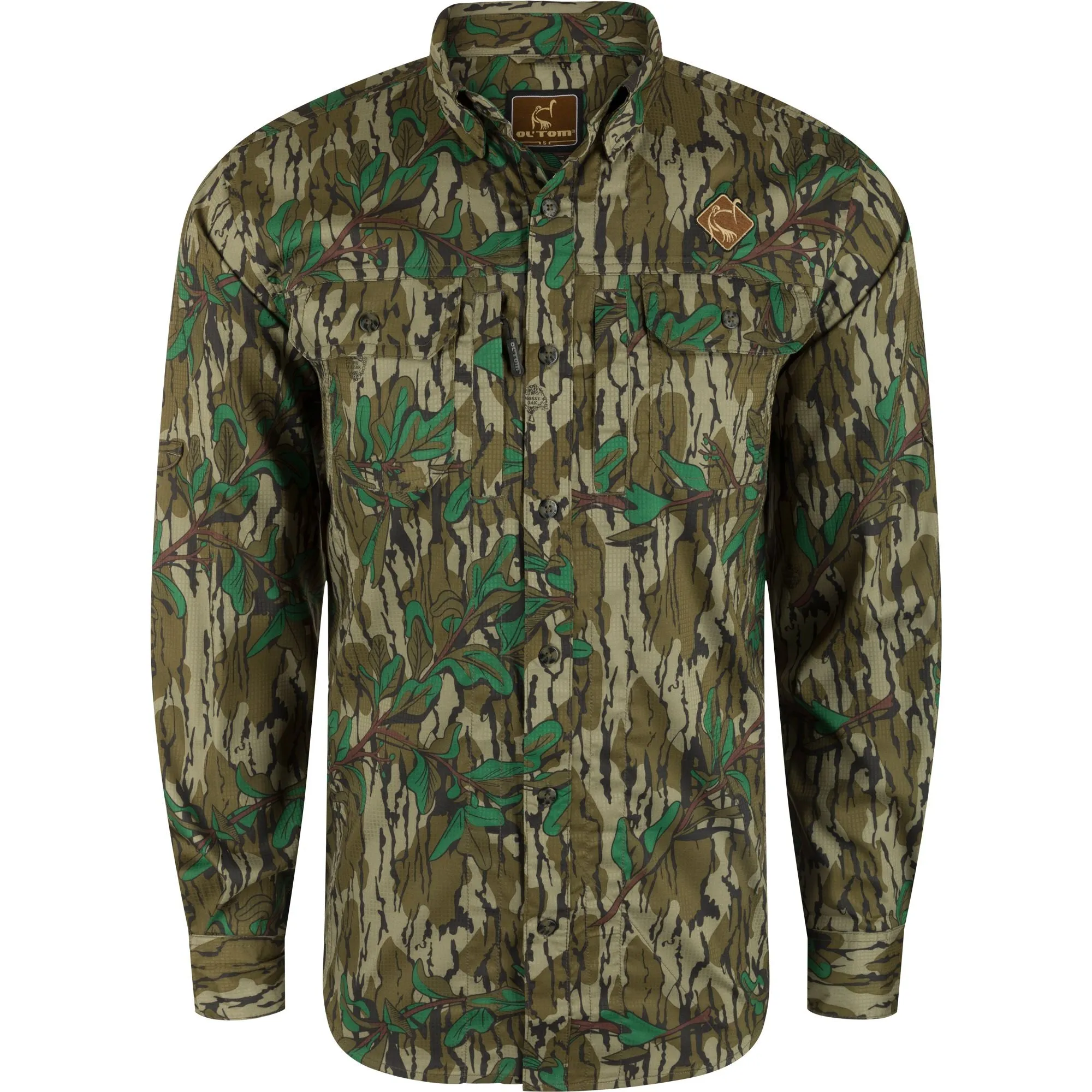 Ol' Tom L/S Camo Wingshooter Trey Shirt
