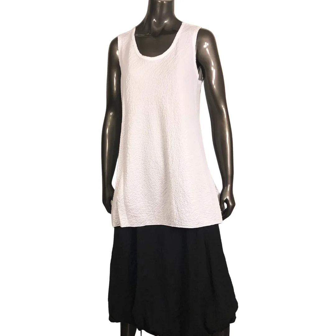 Pebble Longer Length Sleeveless Tank