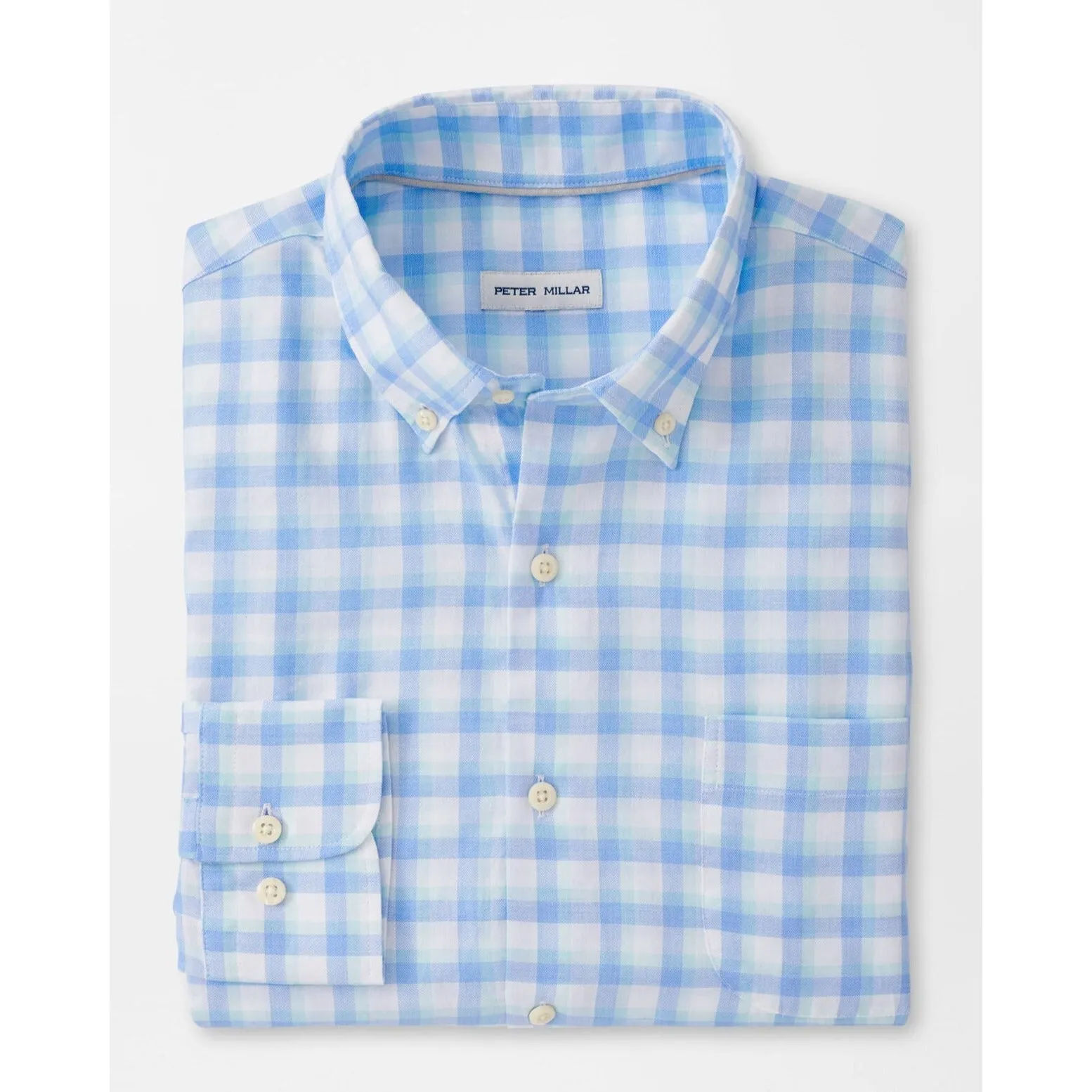 Peter Millar Finley Summer Soft Cotton Sport Shirt