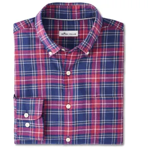 Peter Millar Scripps Autumn Soft Cotton Sport Shirt