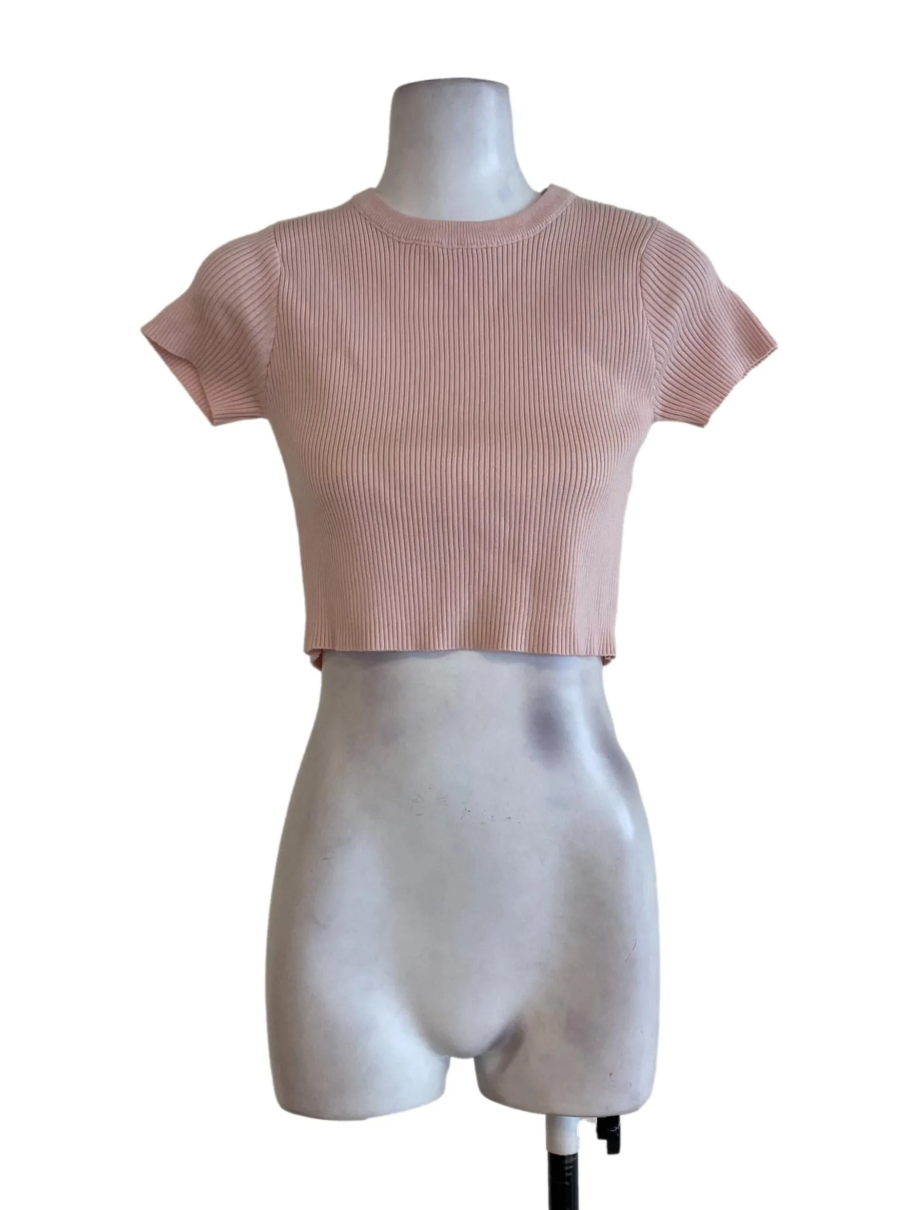 Pink Knit Top