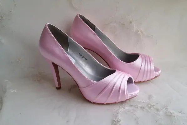 Pink Wedding Shoes - Pink Bridesmaids Shoes