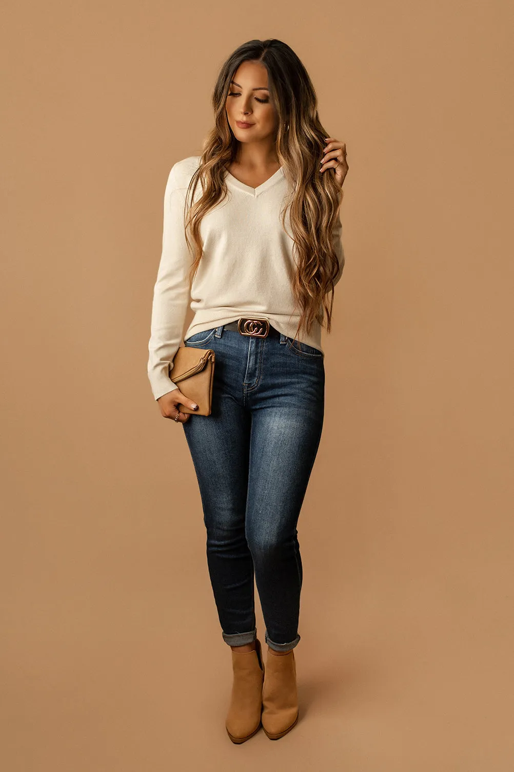 Pretty Like You Sweater (Stone)