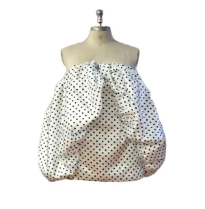 Puffy Satin Bodycon Dress