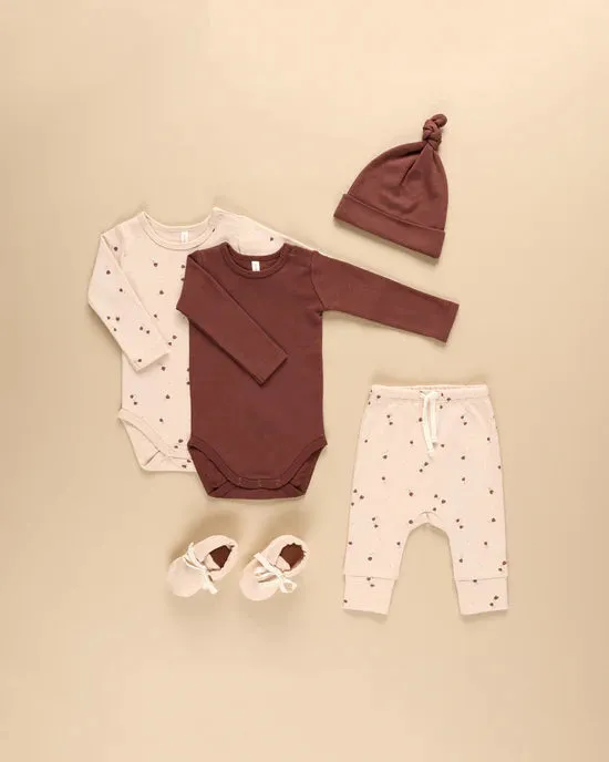 Quincy Mae Baby Booties - Shell