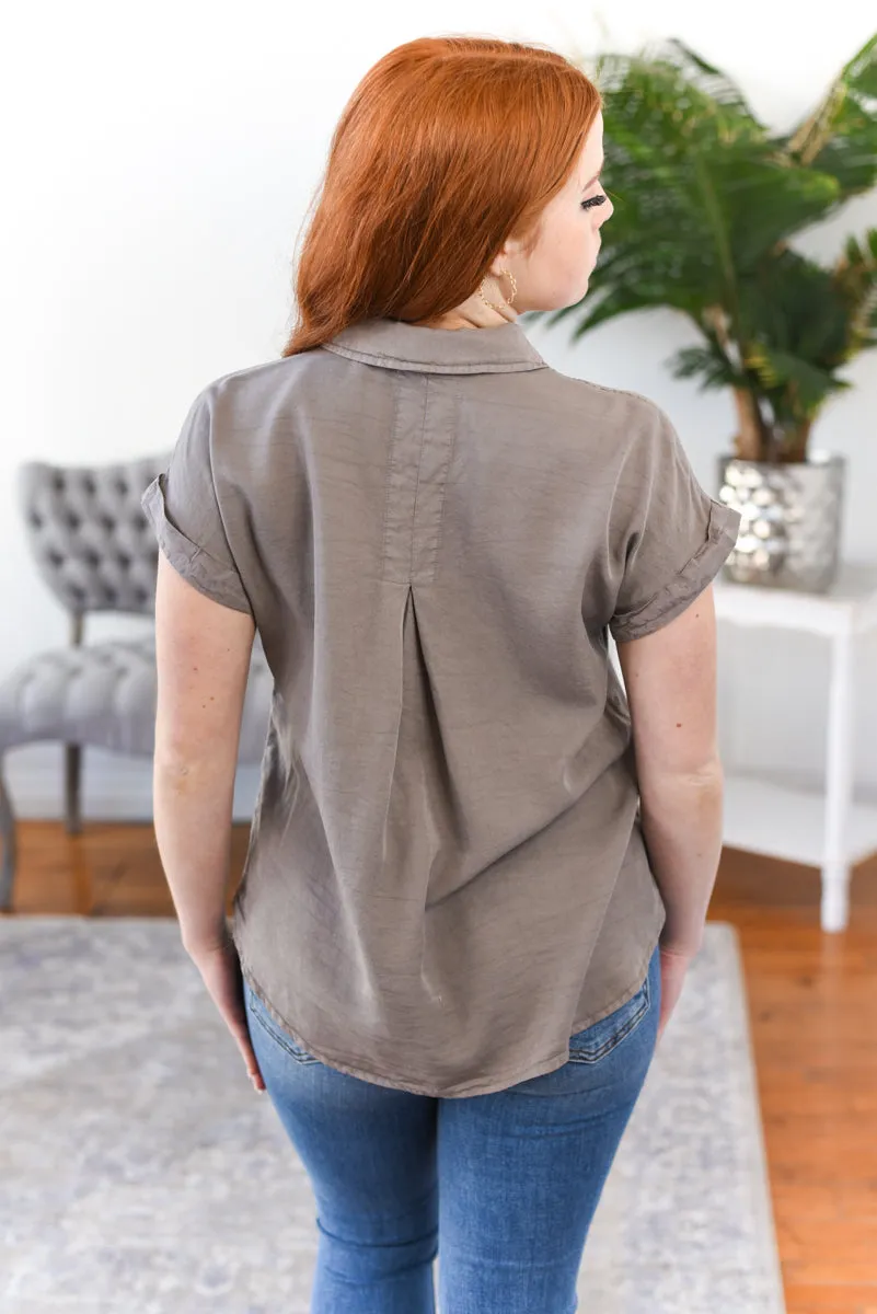 Reanna Button-Up Top