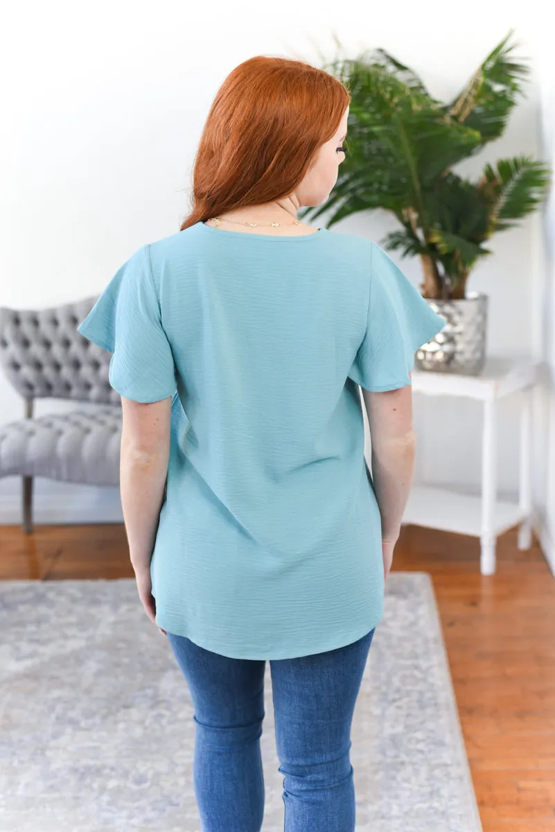 Sandi V-Neck Top FINAL SALE
