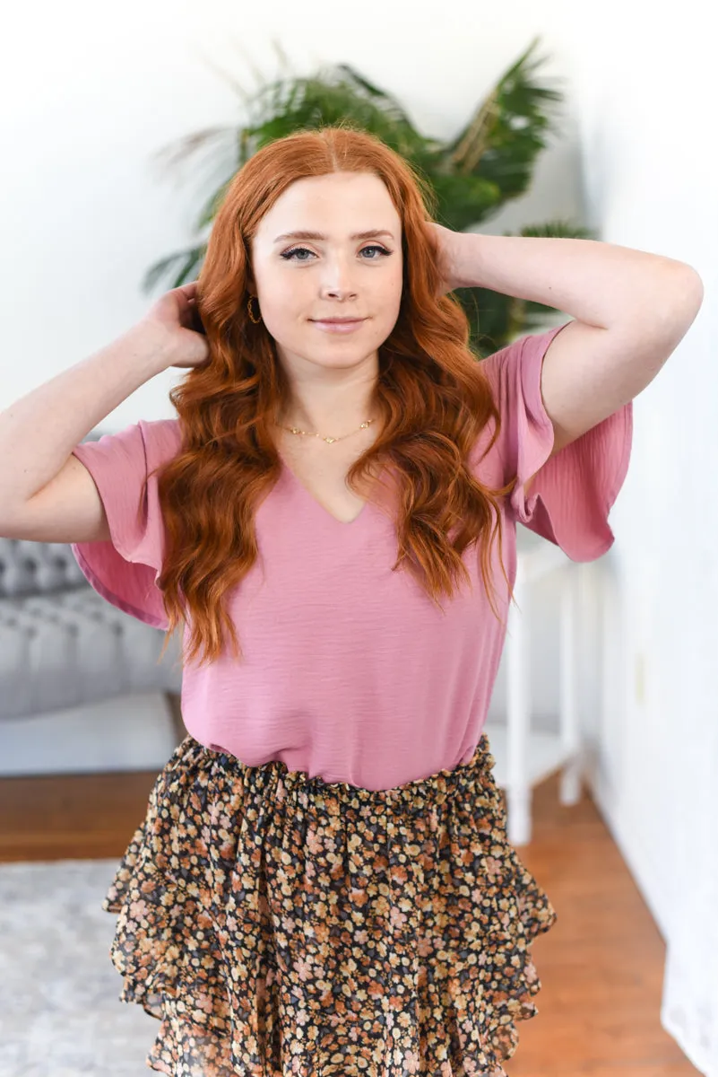 Sandi V-Neck Top FINAL SALE