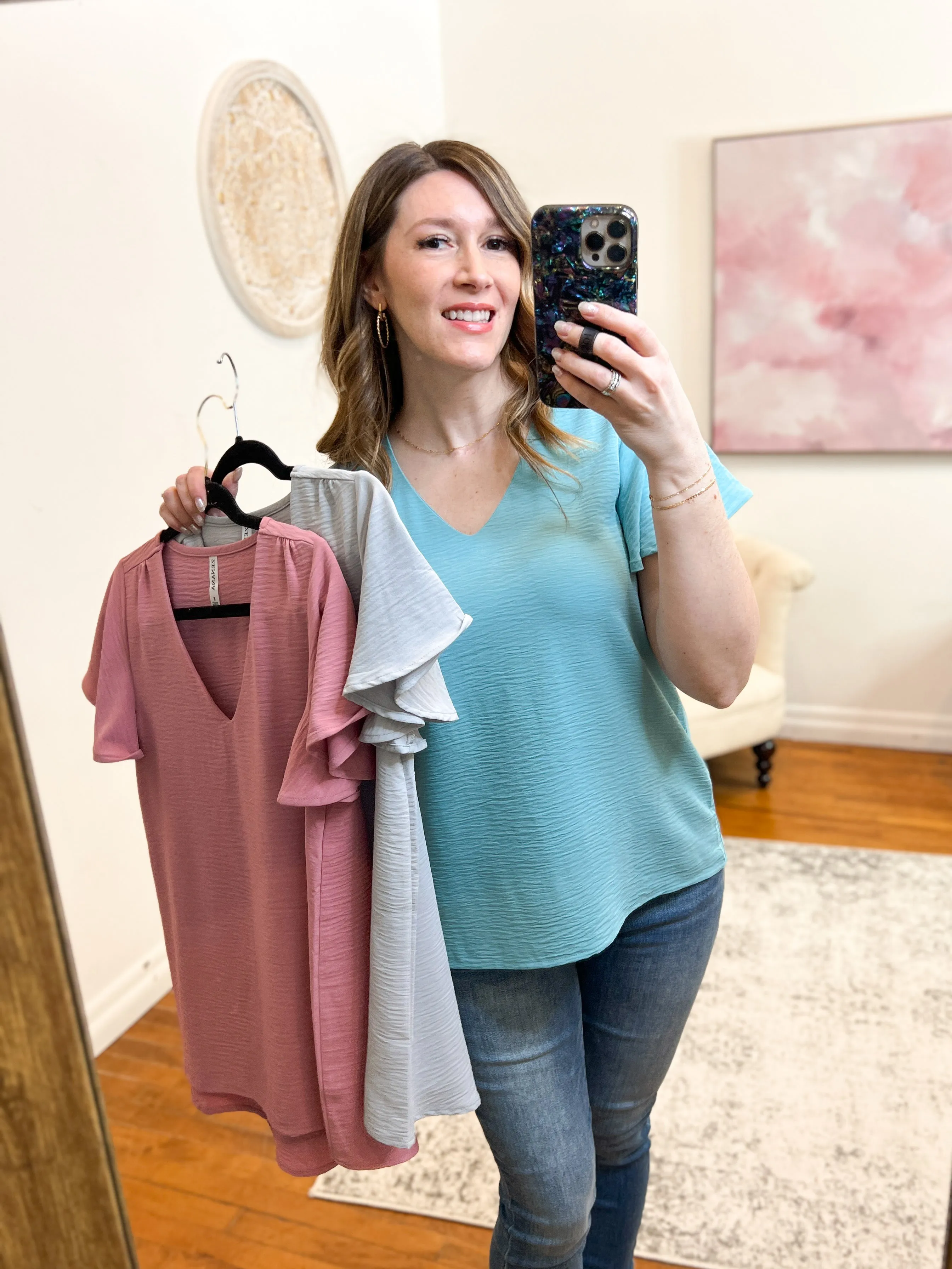 Sandi V-Neck Top FINAL SALE