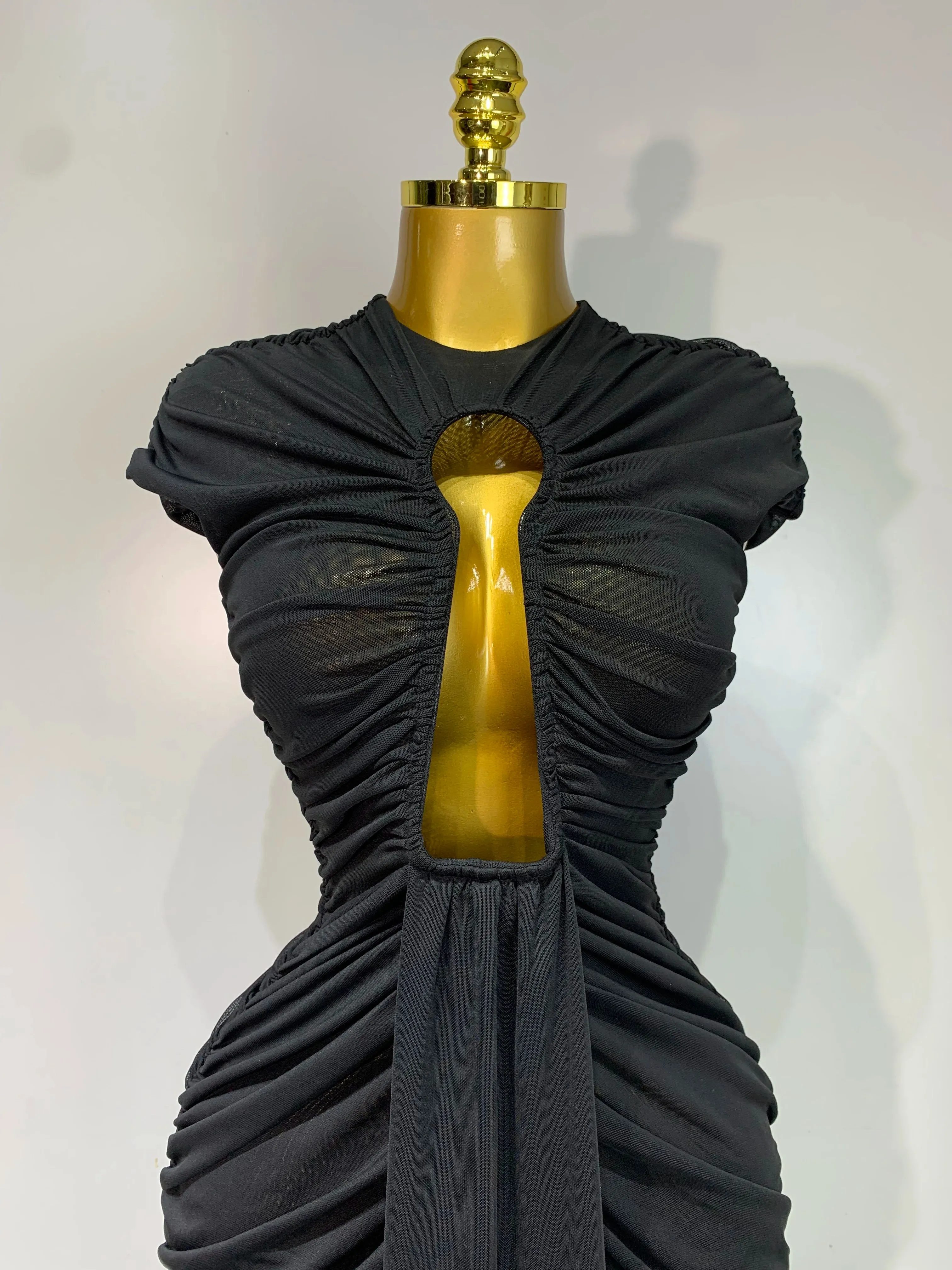 Sexy Sleeveless O-Neck Bodycon
