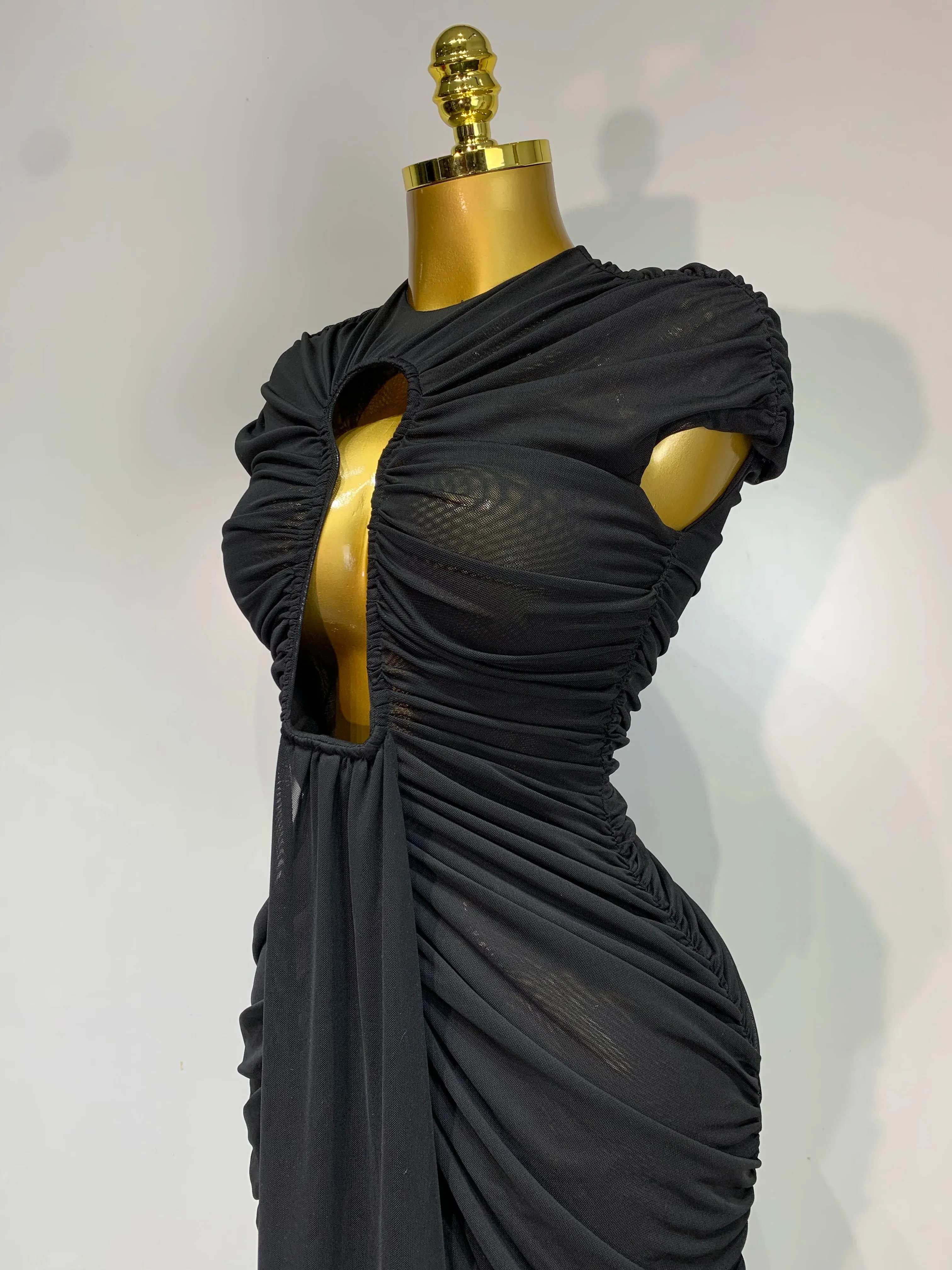 Sexy Sleeveless O-Neck Bodycon
