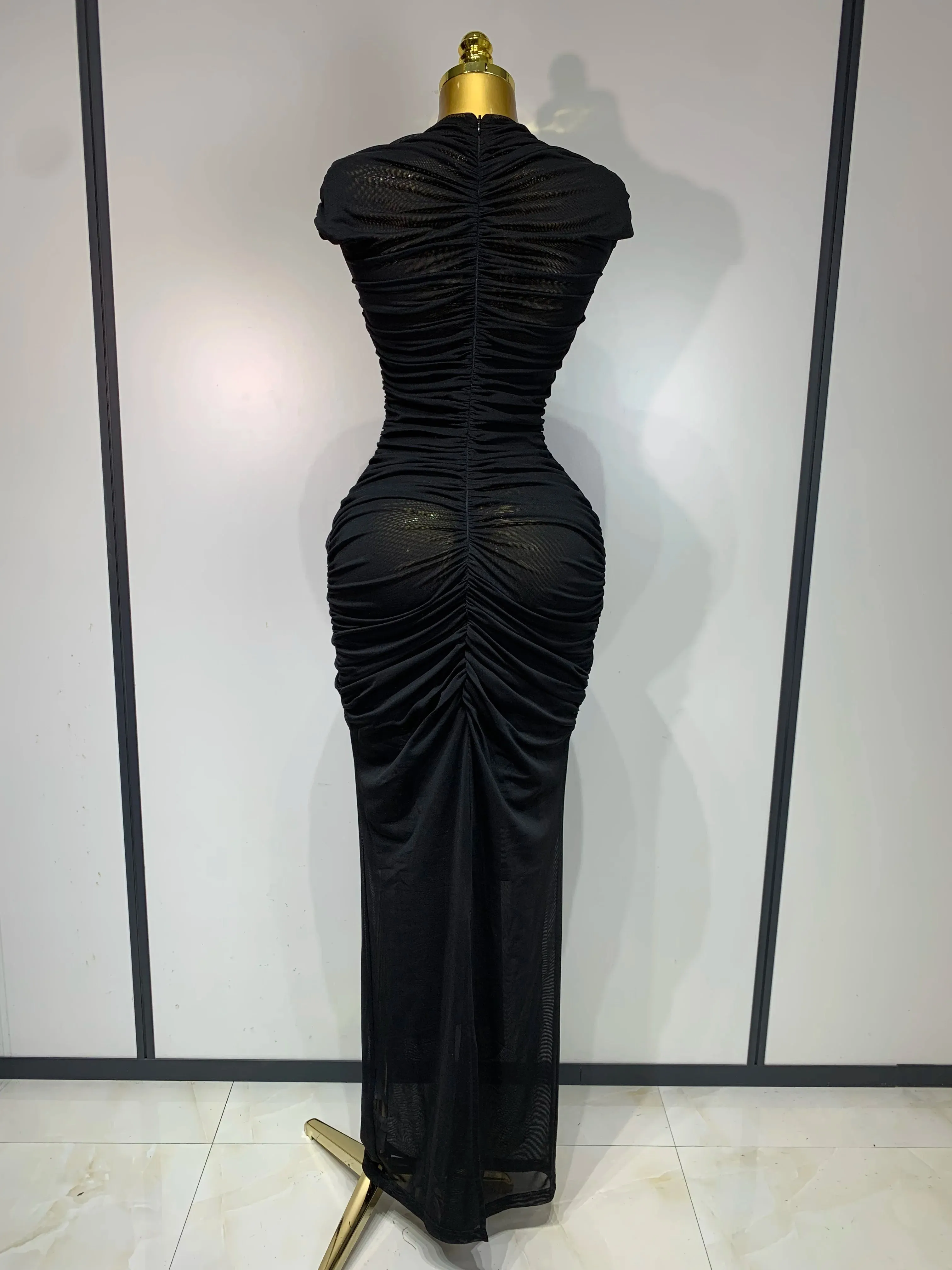 Sexy Sleeveless O-Neck Bodycon