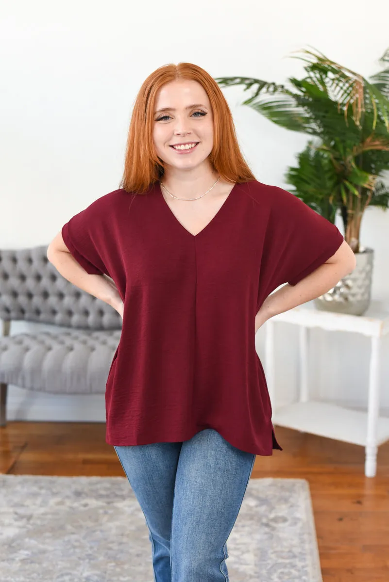 Shaelynn Textured Top FINAL SALE